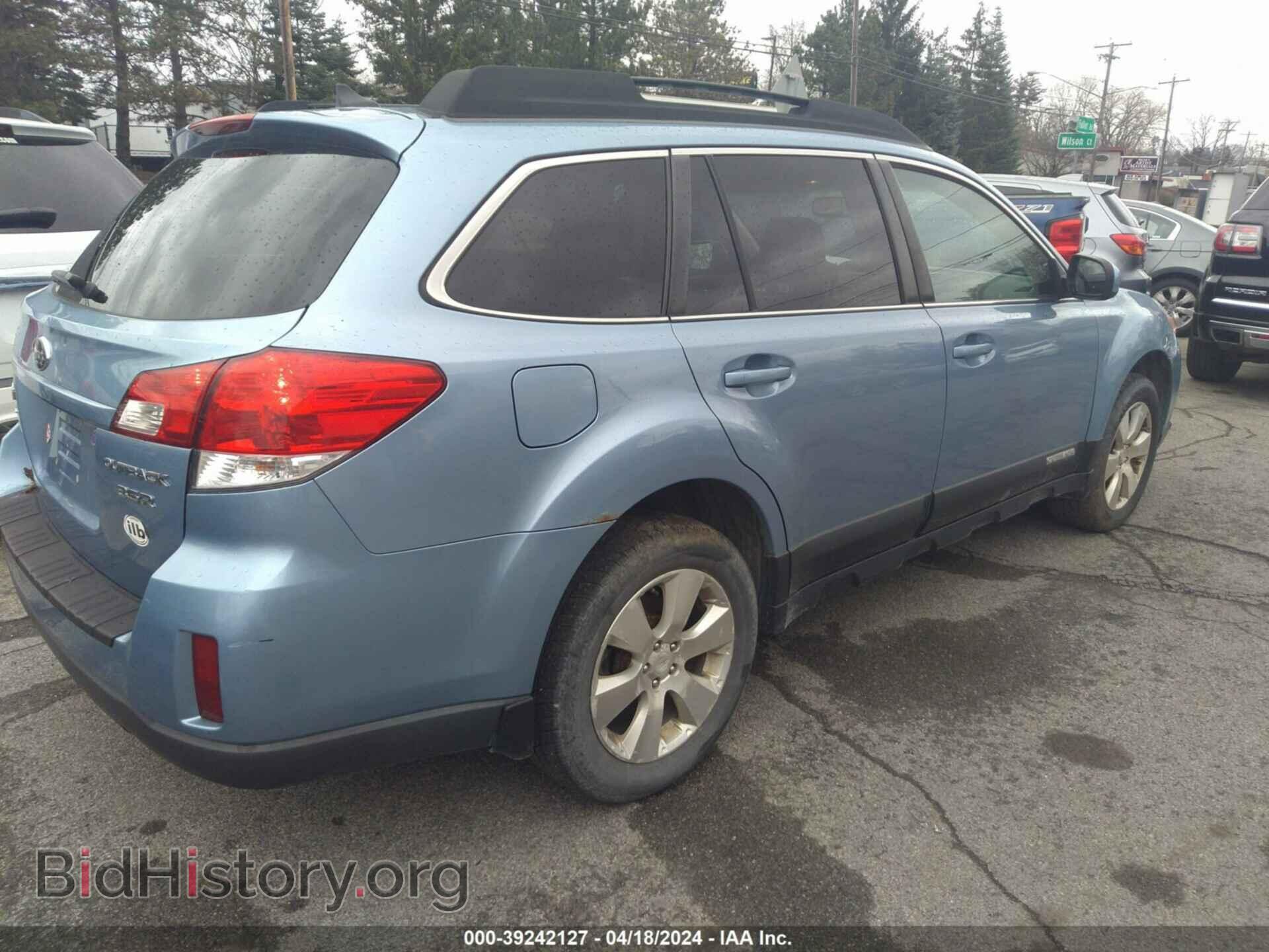 2011 SUBARU OUTBACK - VIN: 4S4BRDKC0B2406392 - Фото 4