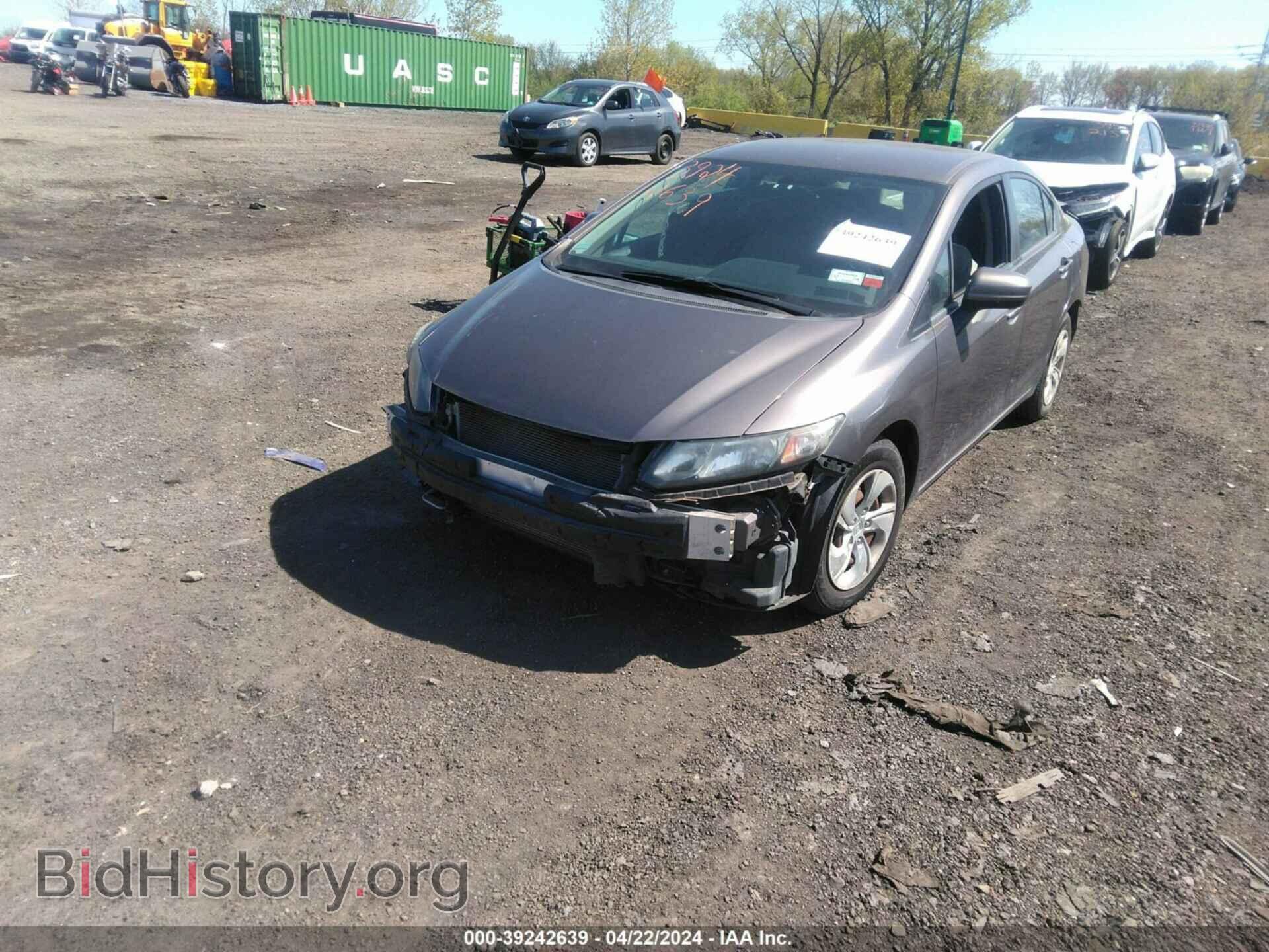 2014 HONDA CIVIC - VIN: 19XFB2F57EE238347 - Фото 2