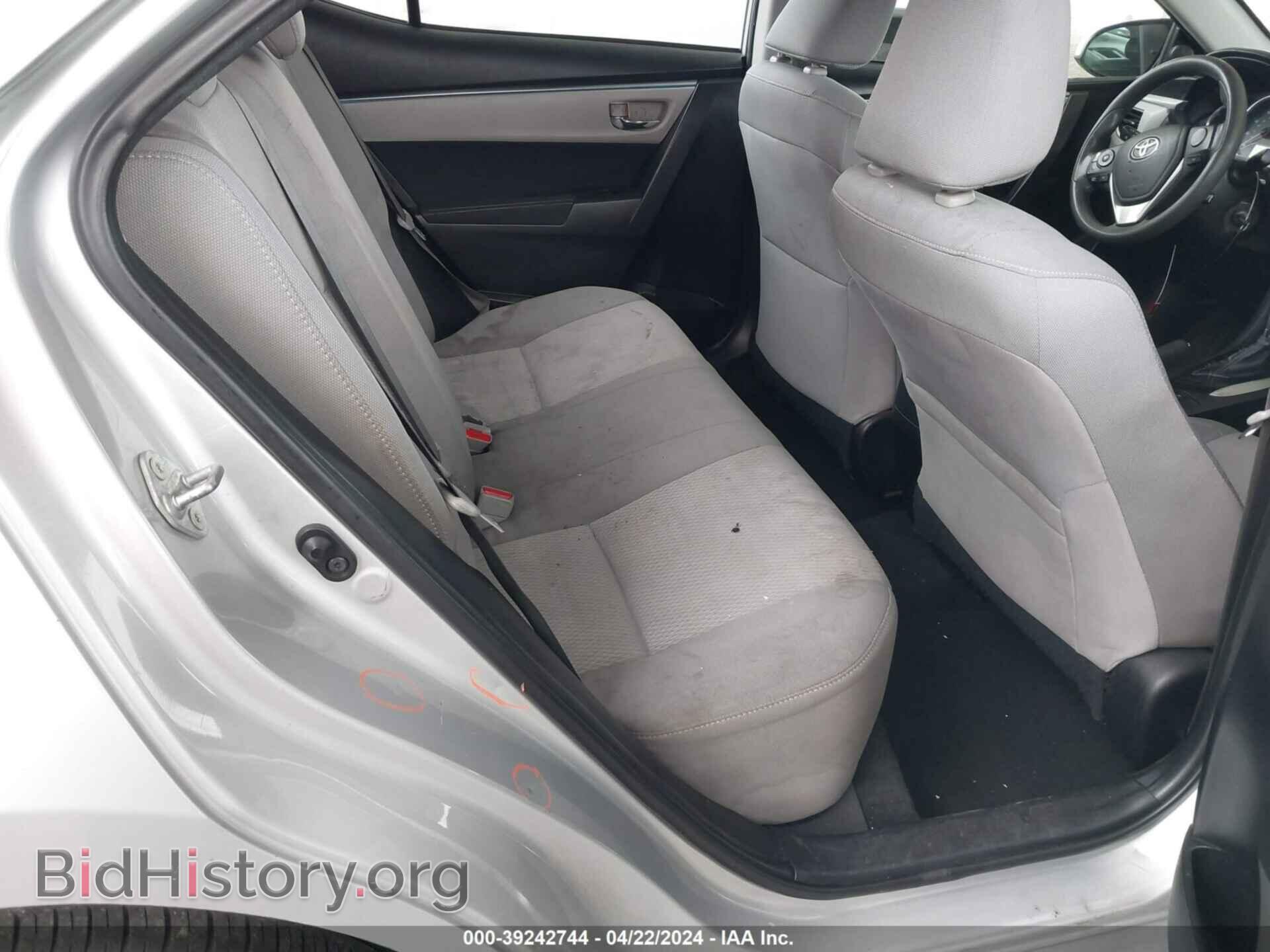 2014 TOYOTA COROLLA - VIN: 5YFBURHE4EP161692 - Фото 8