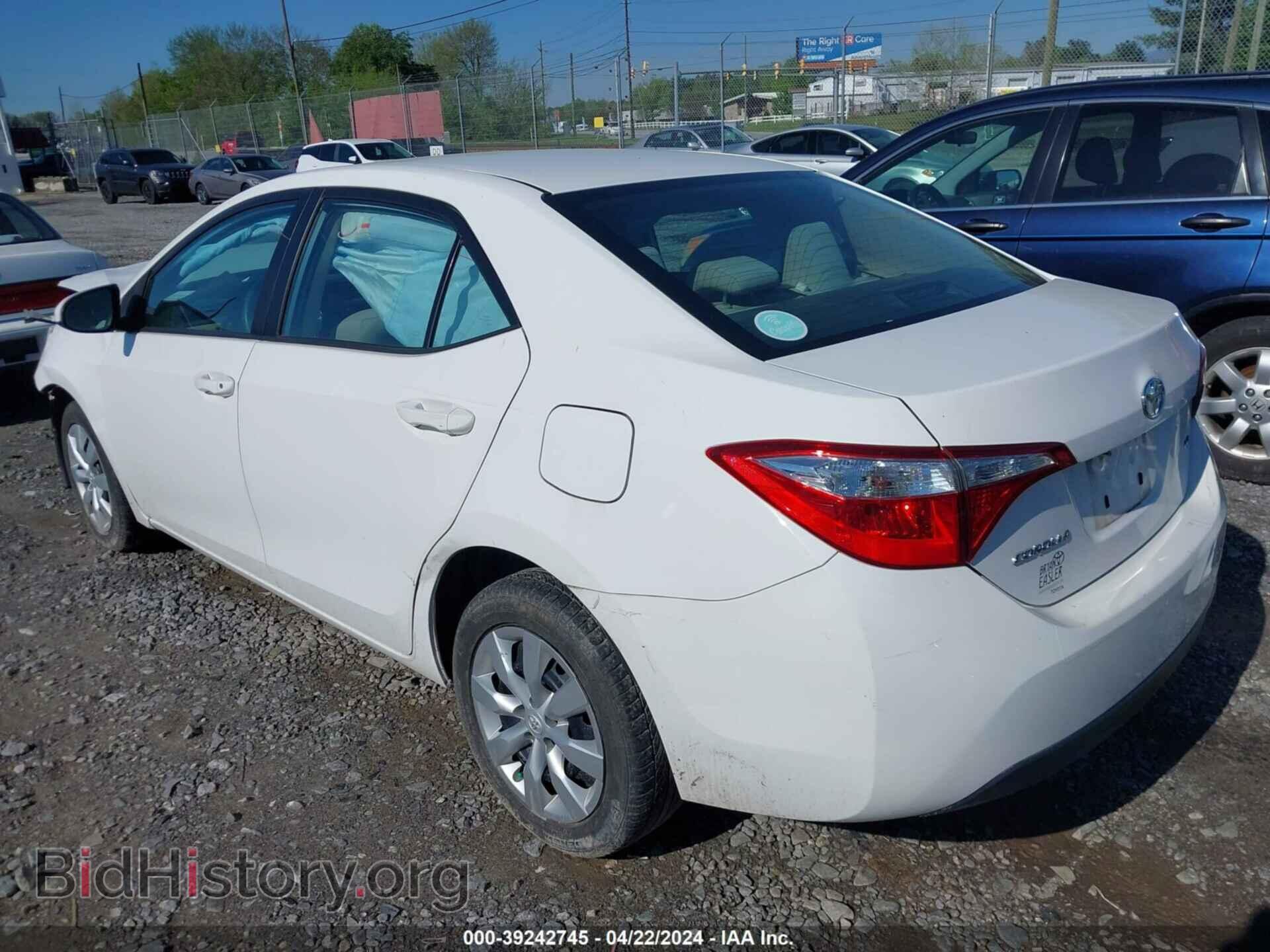 2015 TOYOTA COROLLA - VIN: 2T1BURHEXFC255495 - Photo 3