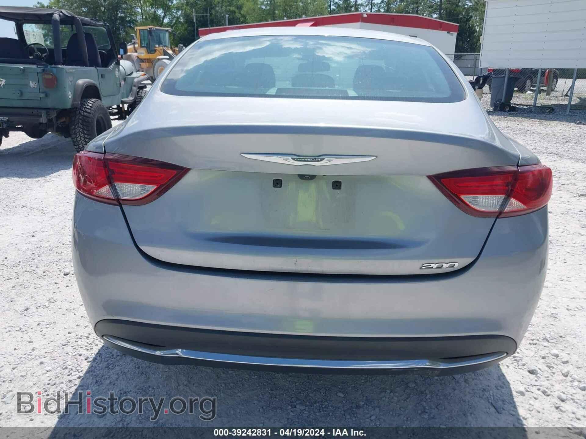 2016 CHRYSLER 200 - VIN: 1C3CCCAB9GN166430 - Фото 16