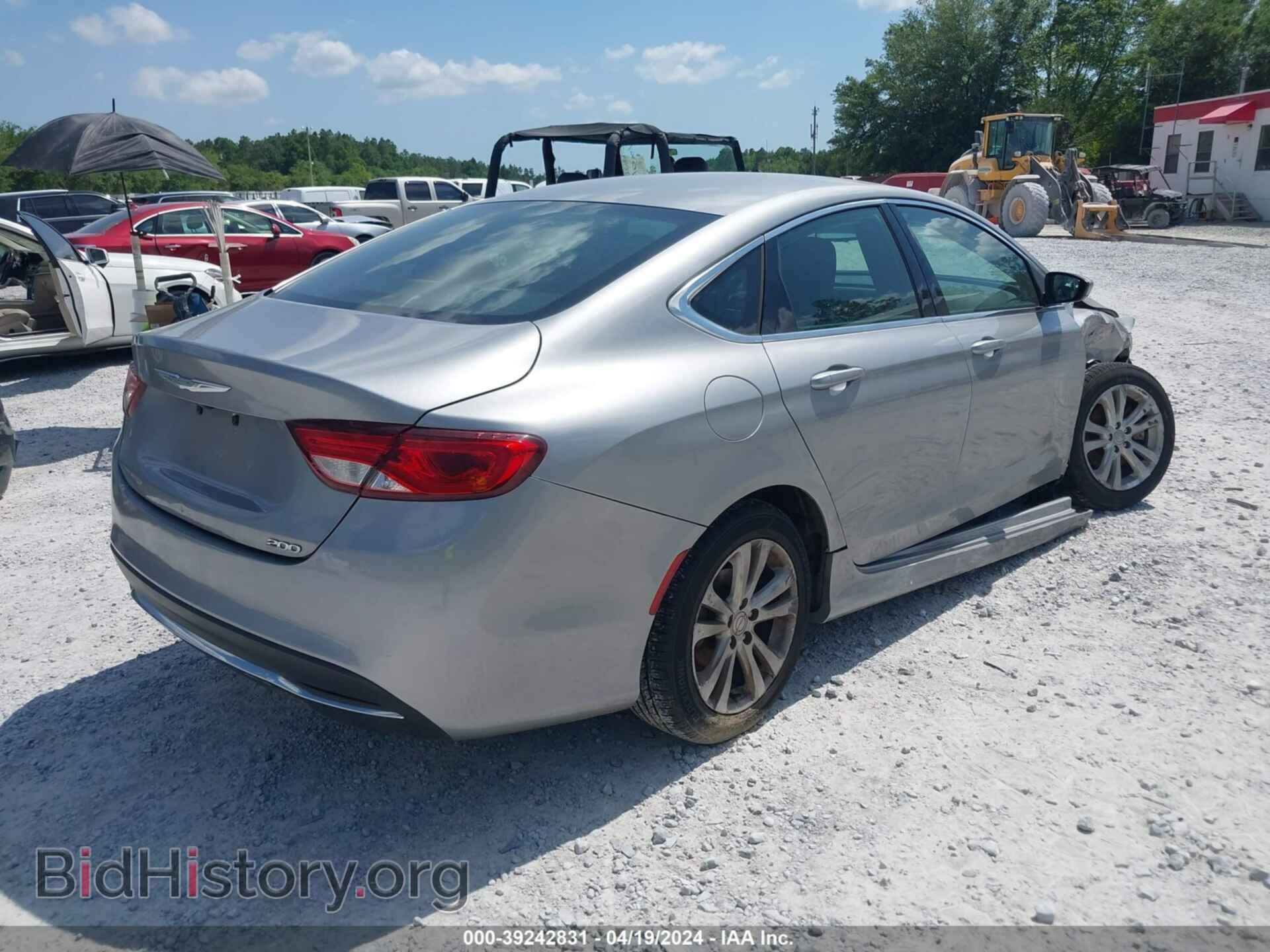2016 CHRYSLER 200 - VIN: 1C3CCCAB9GN166430 - Фото 4