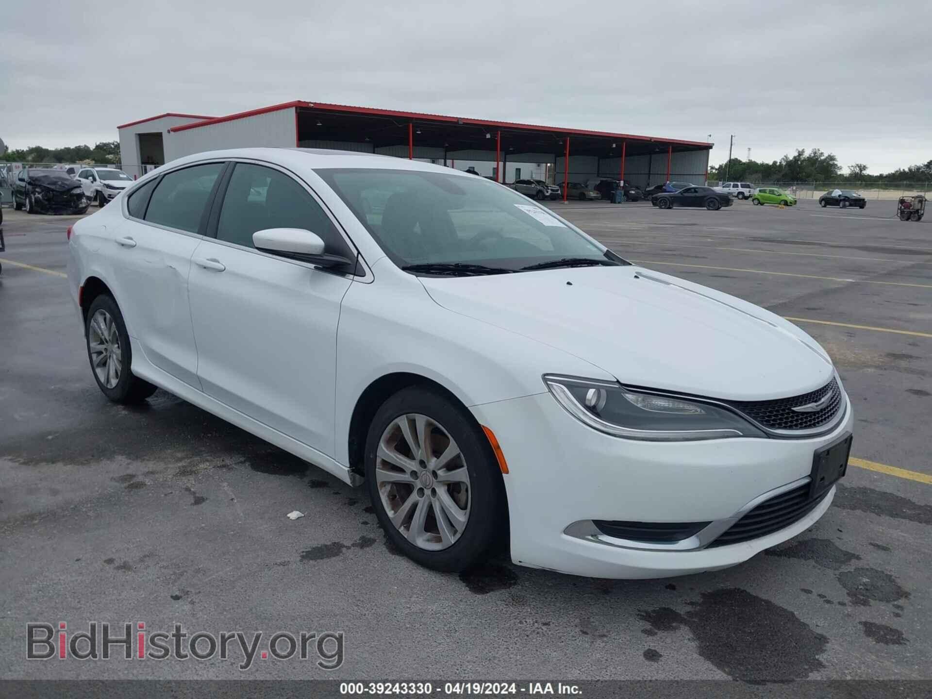 Фотография 1C3CCCAB3FN707731 - CHRYSLER 200 2015