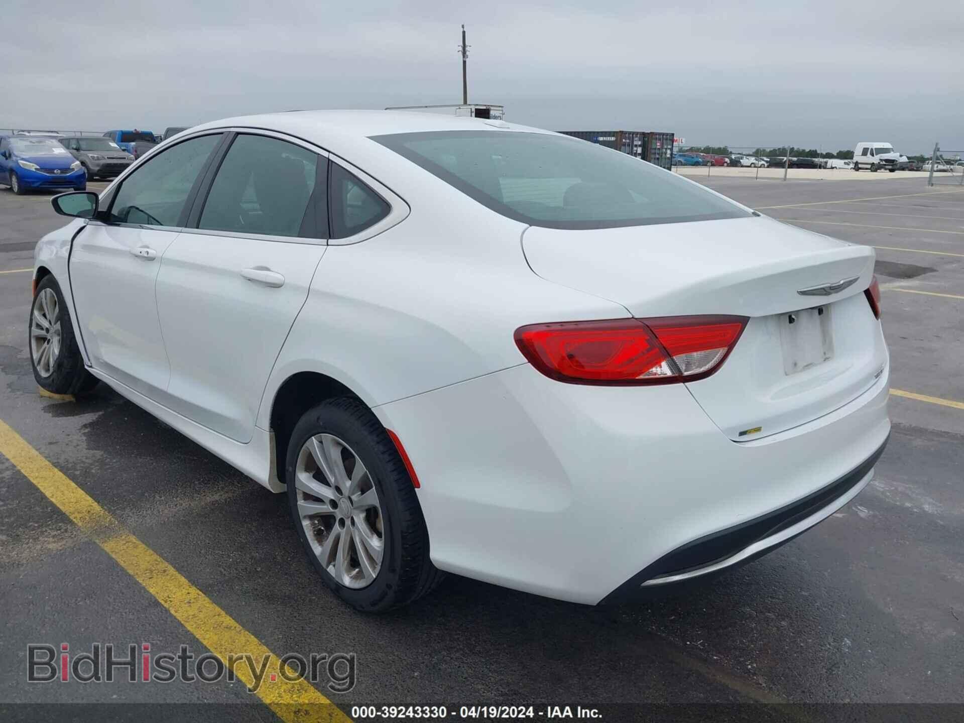 2015 CHRYSLER 200 - VIN: 1C3CCCAB3FN707731 - Фото 3