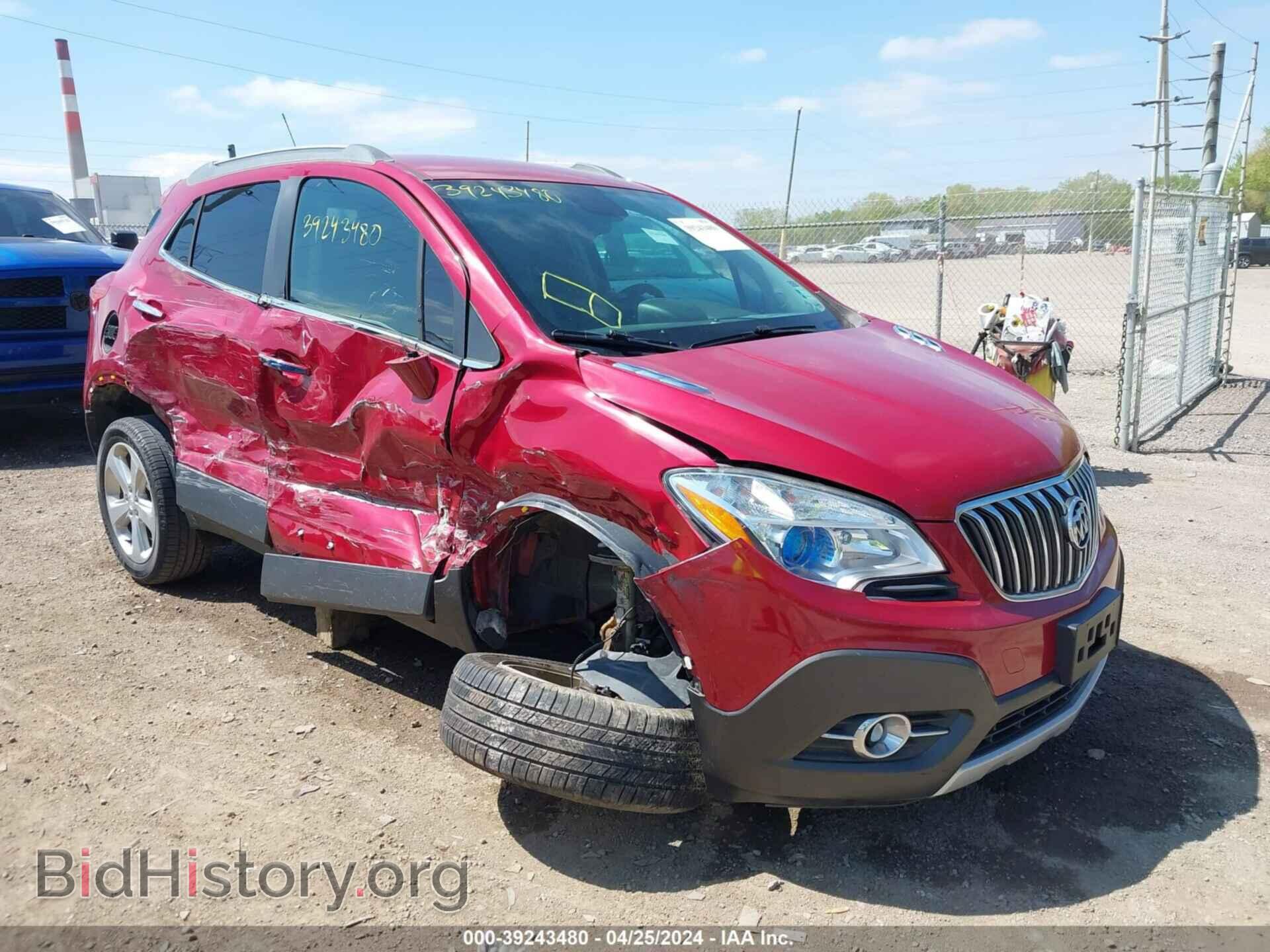 Фотография KL4CJCSB8FB126513 - BUICK ENCORE 2015