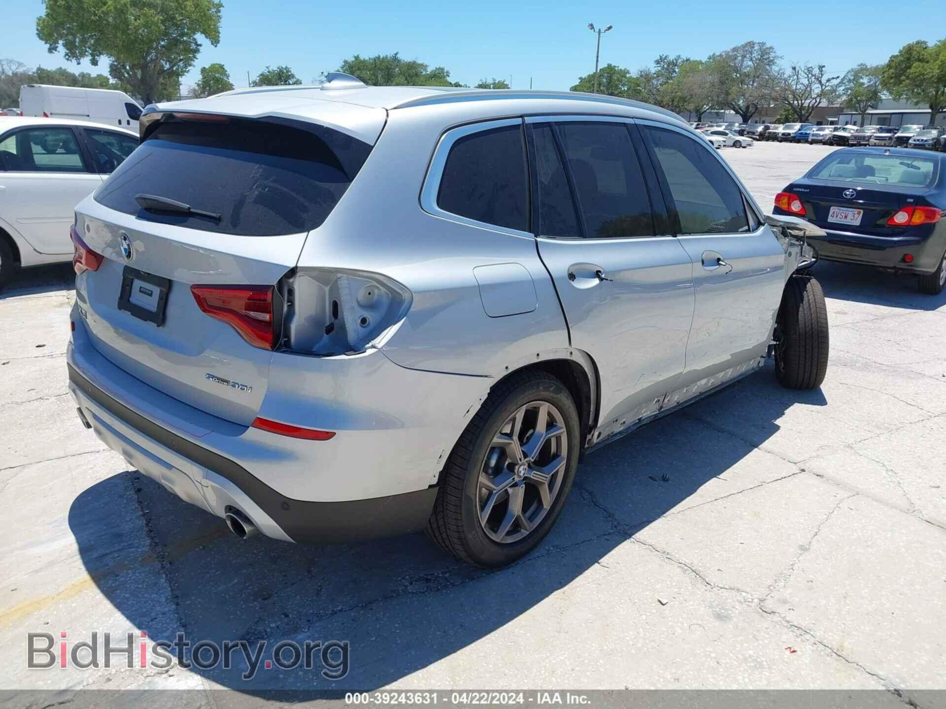2021 BMW X3 - VIN: 5UXTY3C04M9G87621 - Фото 4