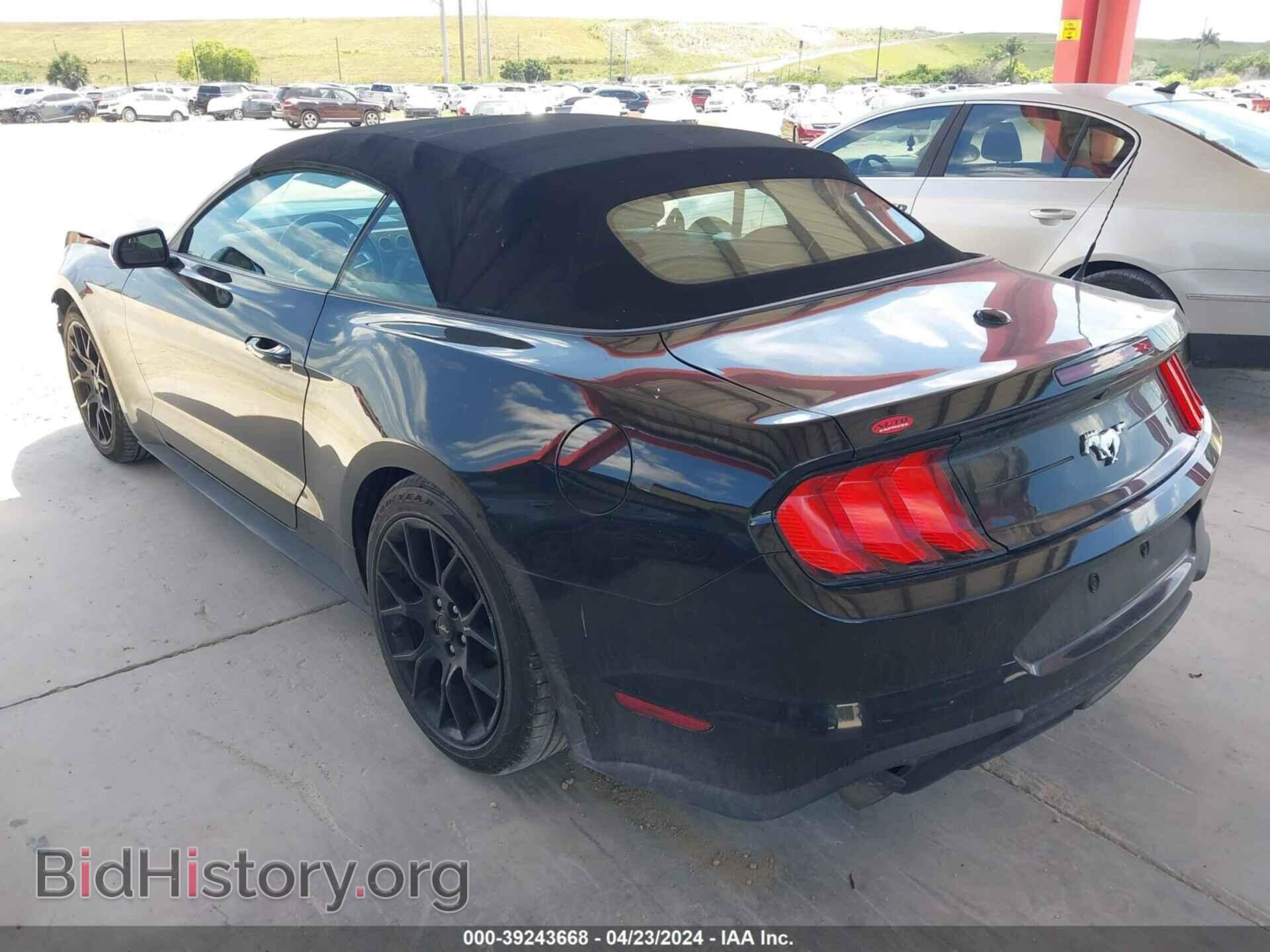 2018 FORD MUSTANG - VIN: 1FATP8UH9J5161061 - Фото 3