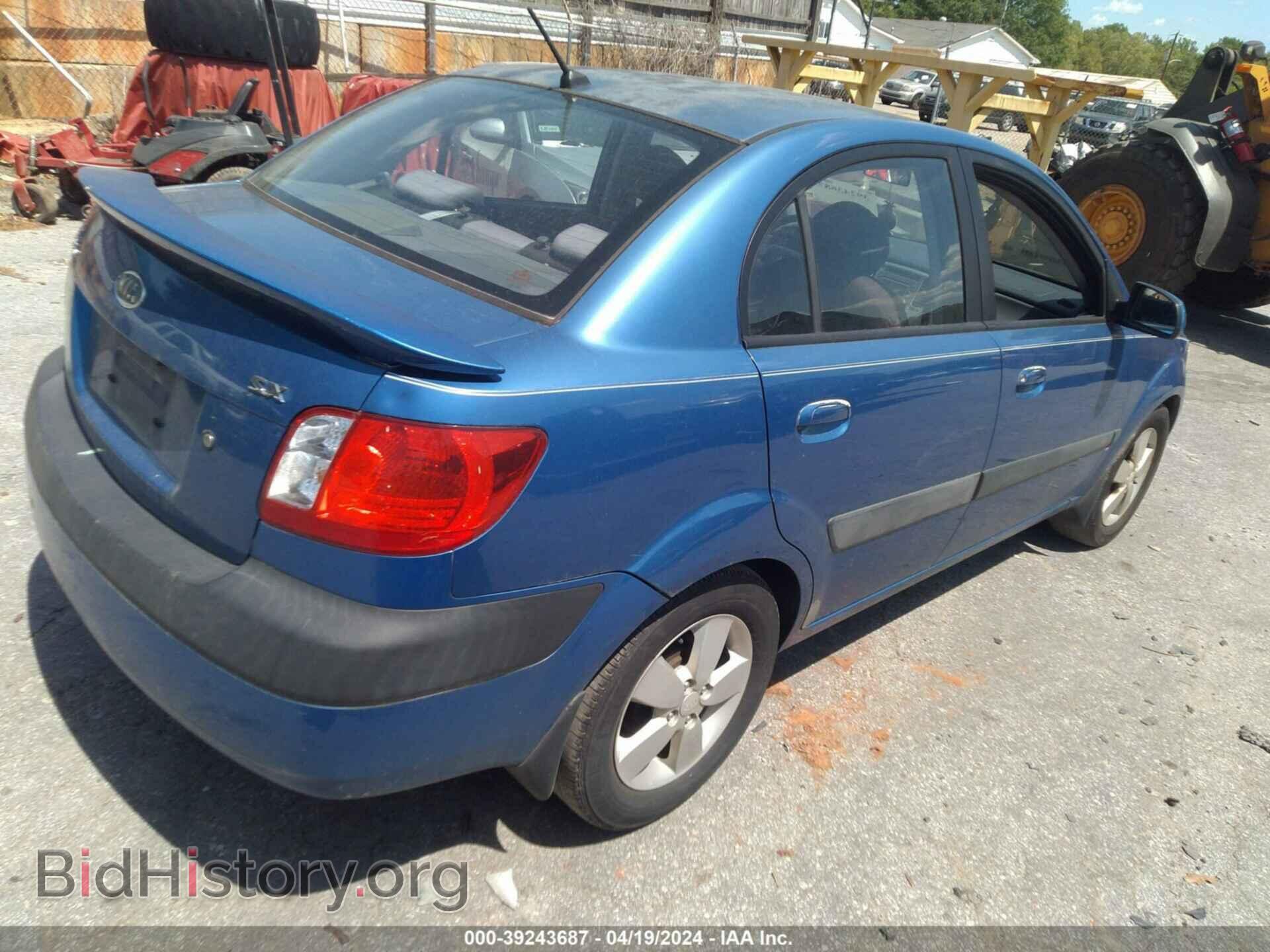 2007 KIA RIO - VIN: KNADE123976240491 - Фото 4
