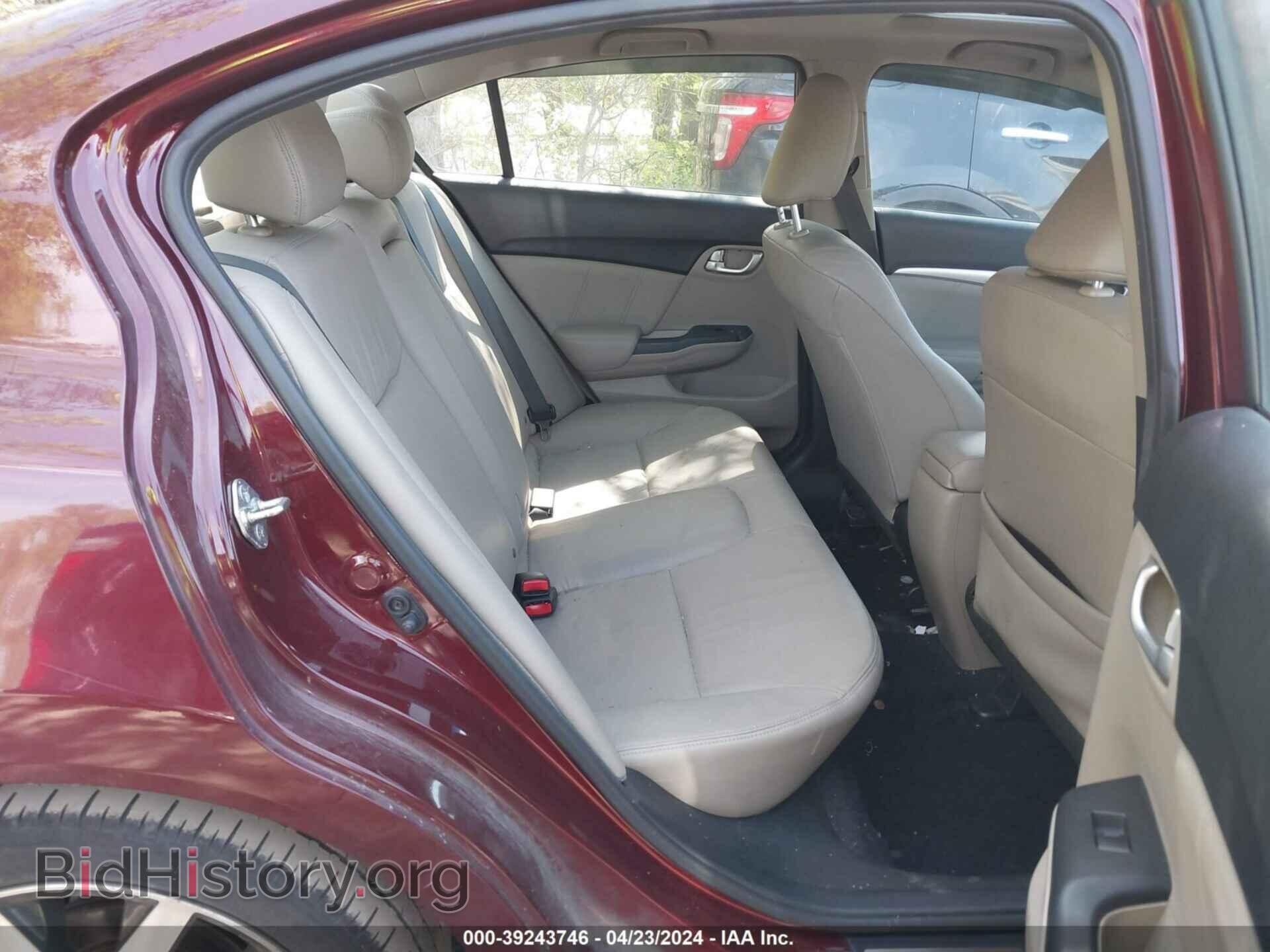 2014 HONDA CIVIC - VIN: 2HGFB2F98EH505813 - Фото 8