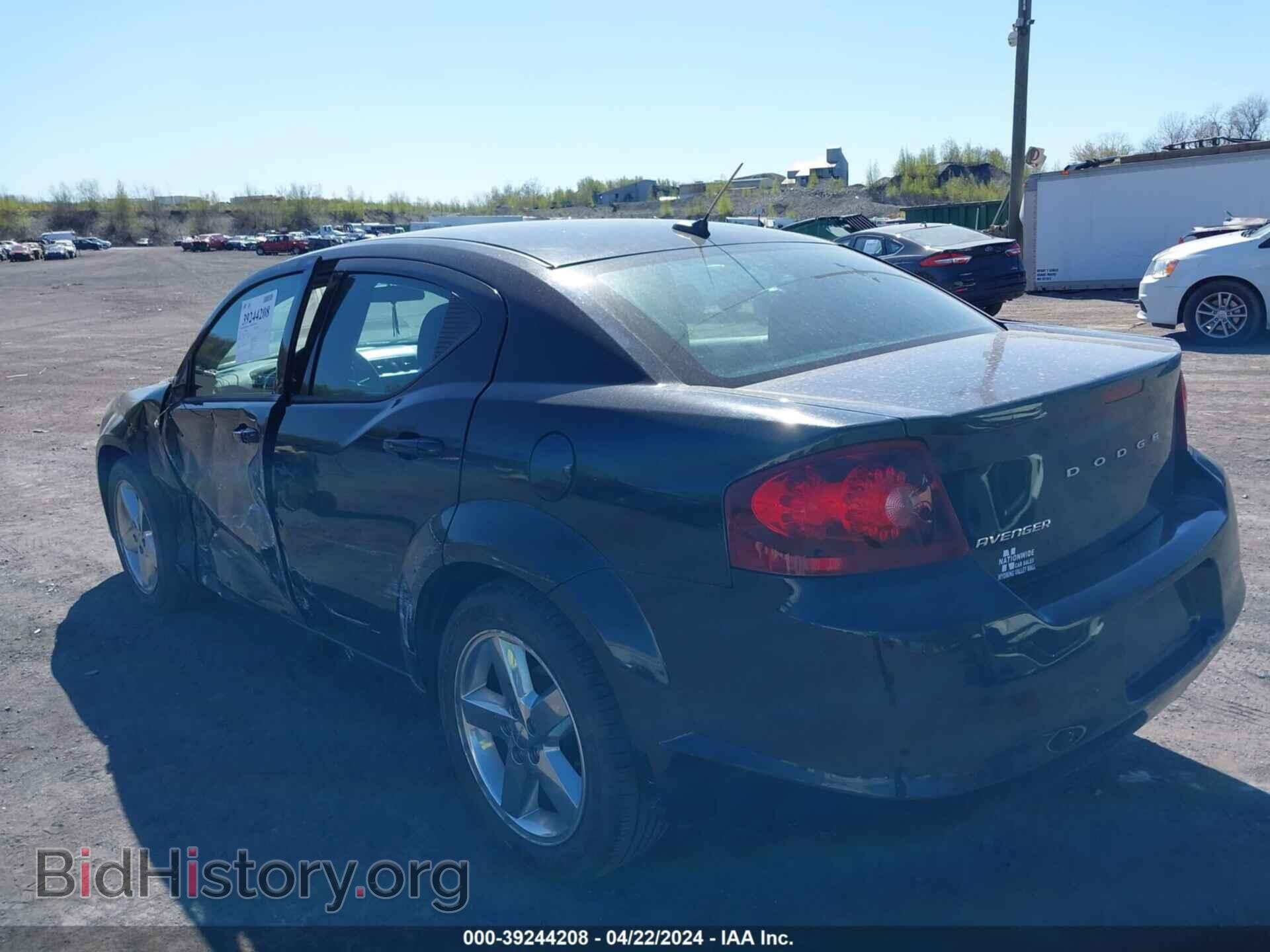 2012 DODGE AVENGER - VIN: 1C3CDZAB9CN232503 - Фото 3