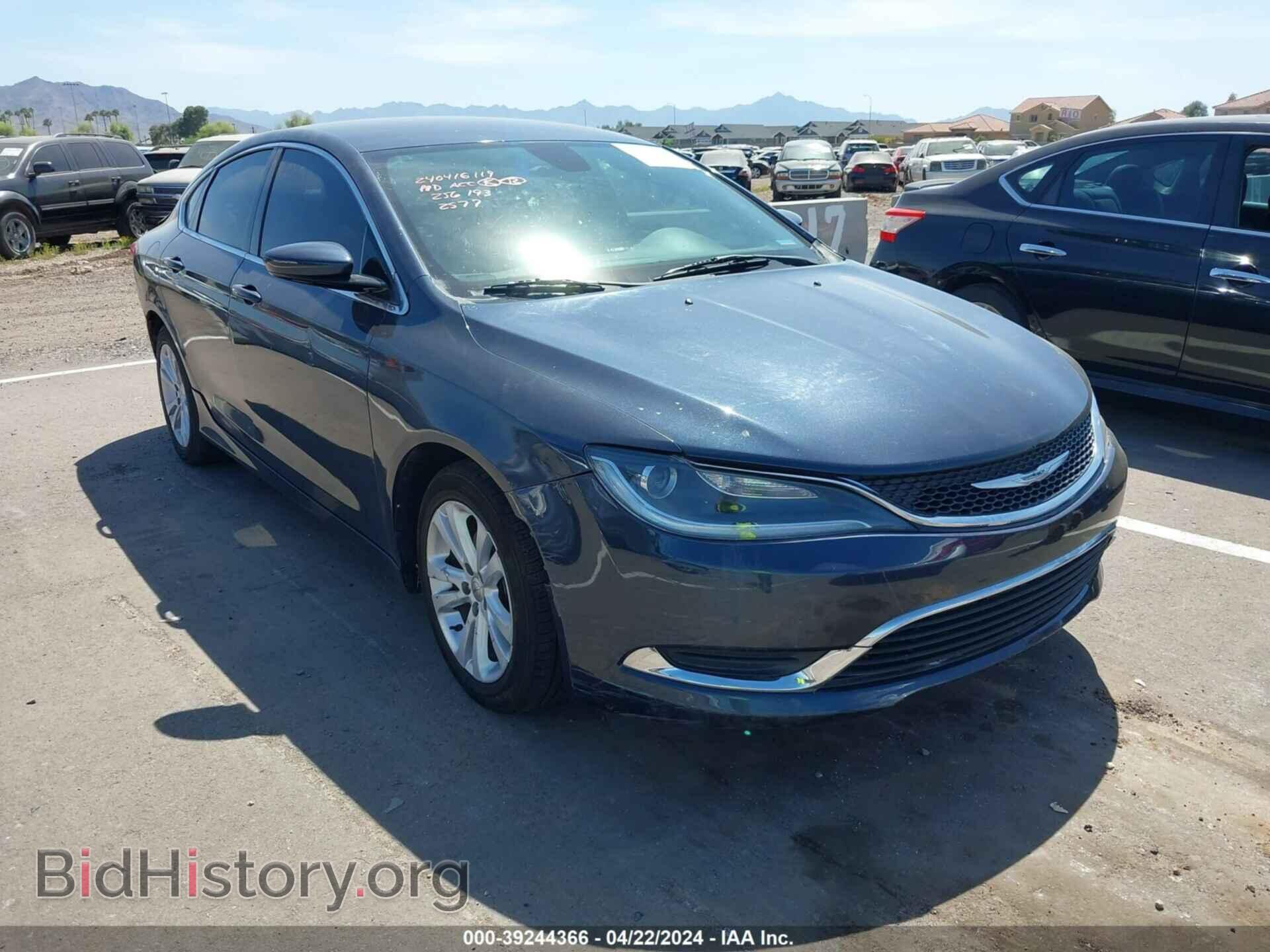 Фотография 1C3CCCAB9FN532577 - CHRYSLER 200 2015