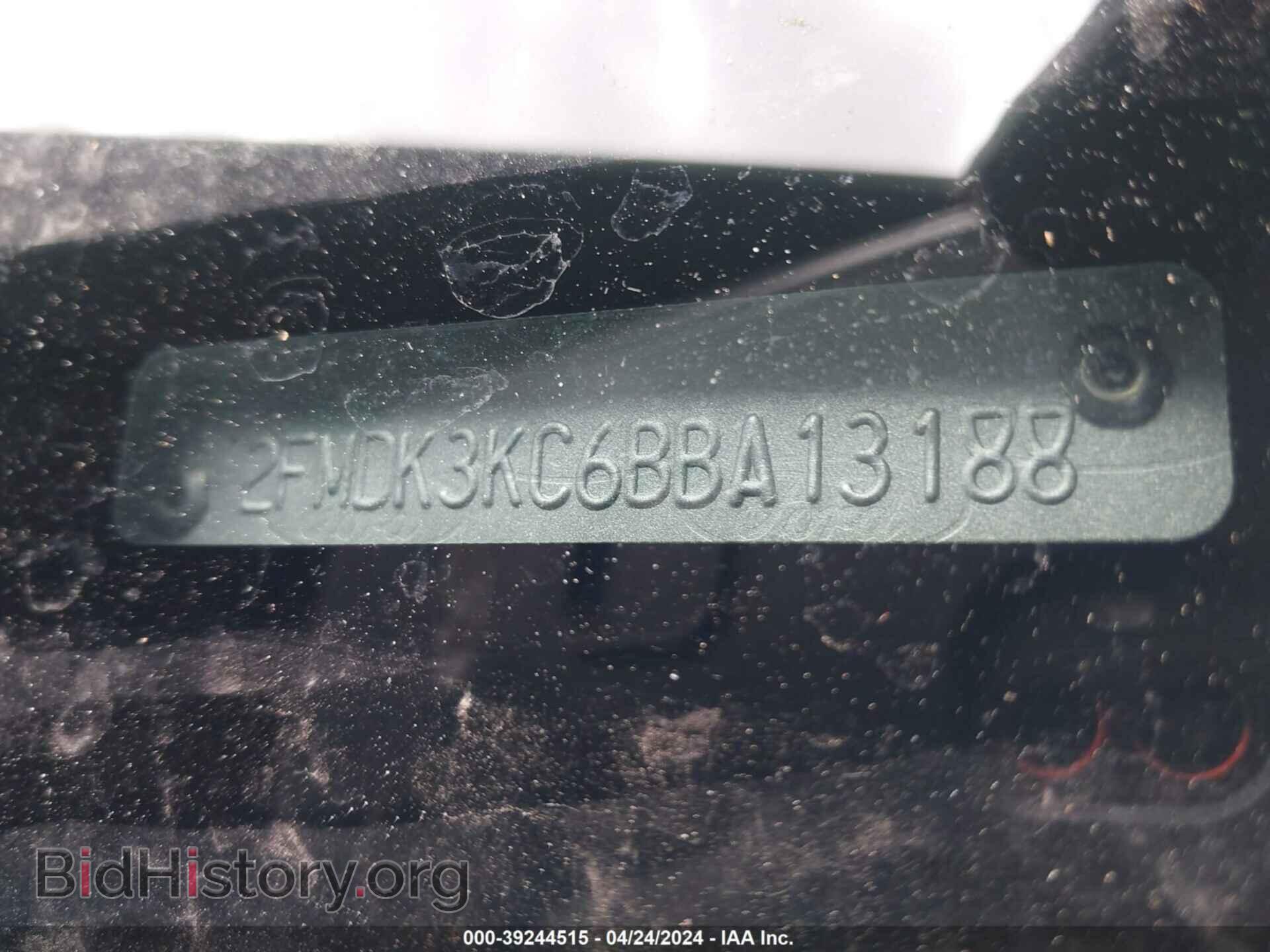 2011 FORD EDGE - VIN: 2FMDK3KC6BBA13188 - Фото 9