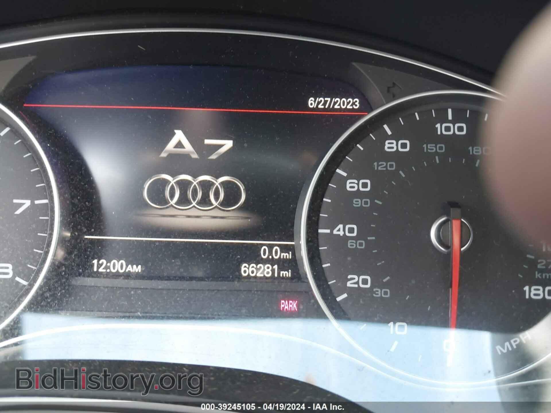 2016 AUDI A7 - VIN: WAUWGAFC8GN068361 - Фото 7