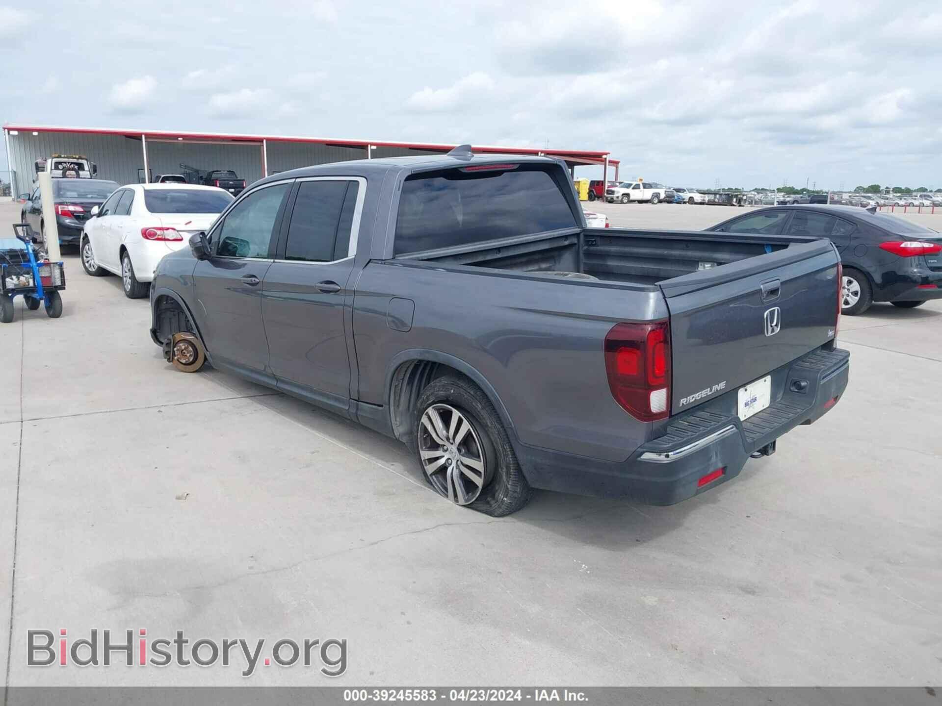 2017 HONDA RIDGELINE - VIN: 5FPYK2F49HB008203 - Фото 3