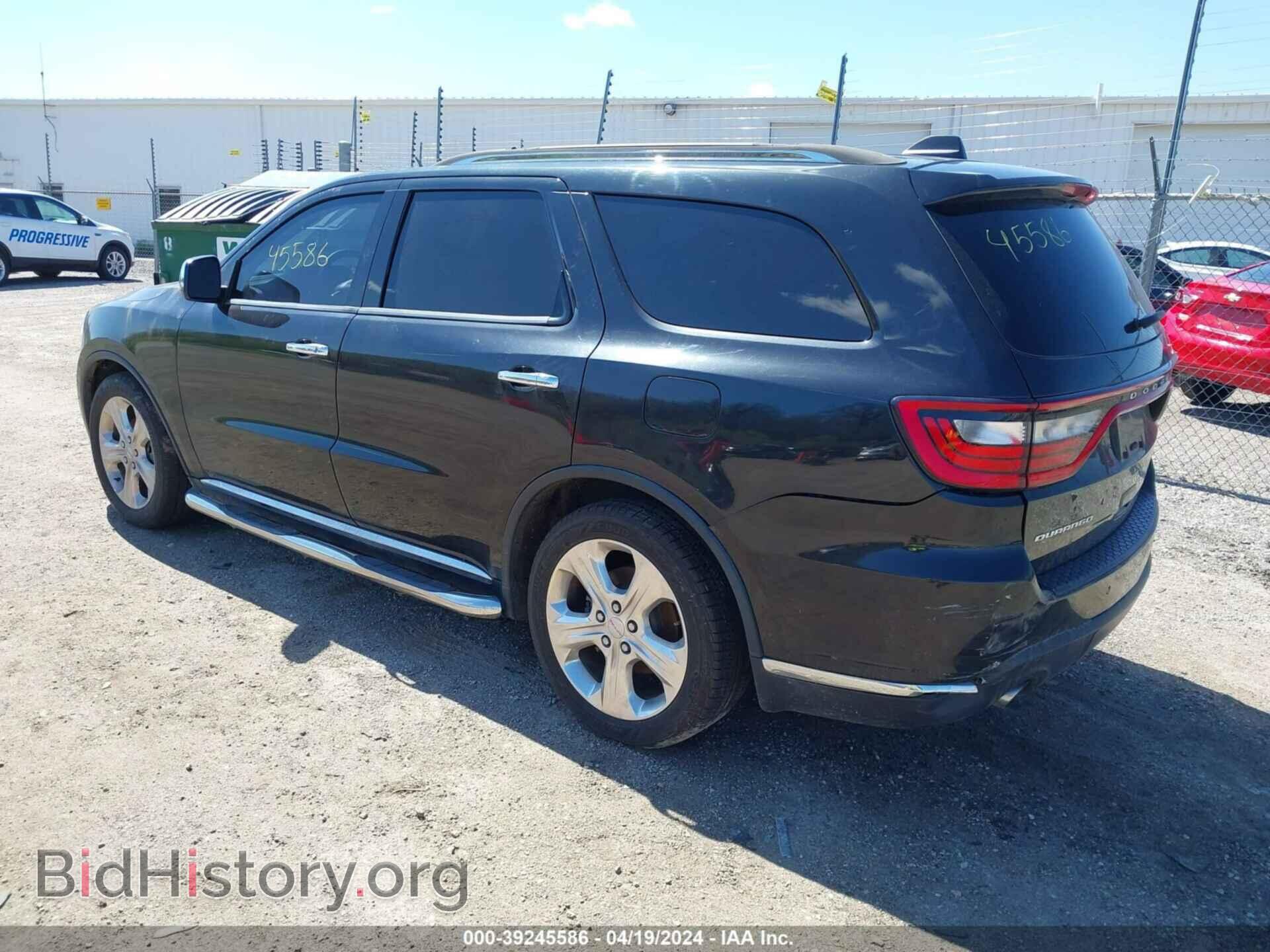 2014 DODGE DURANGO - VIN: 1C4RDHAG6EC590684 - Photo 3