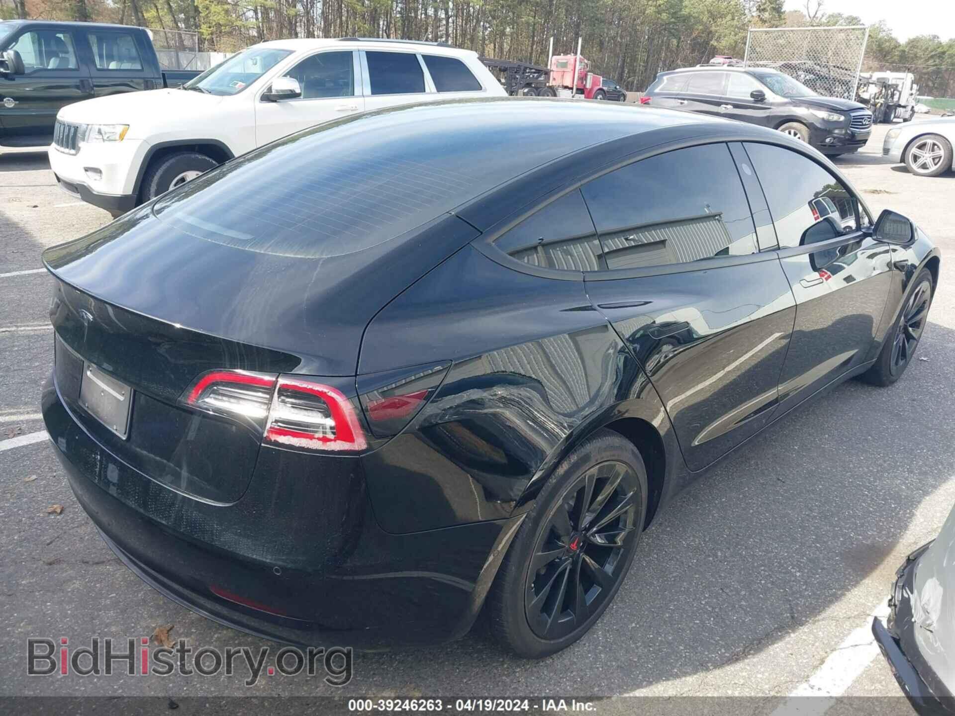 2022 TESLA MODEL 3 - VIN: 5YJ3E1EA5NF288371 - Фото 4