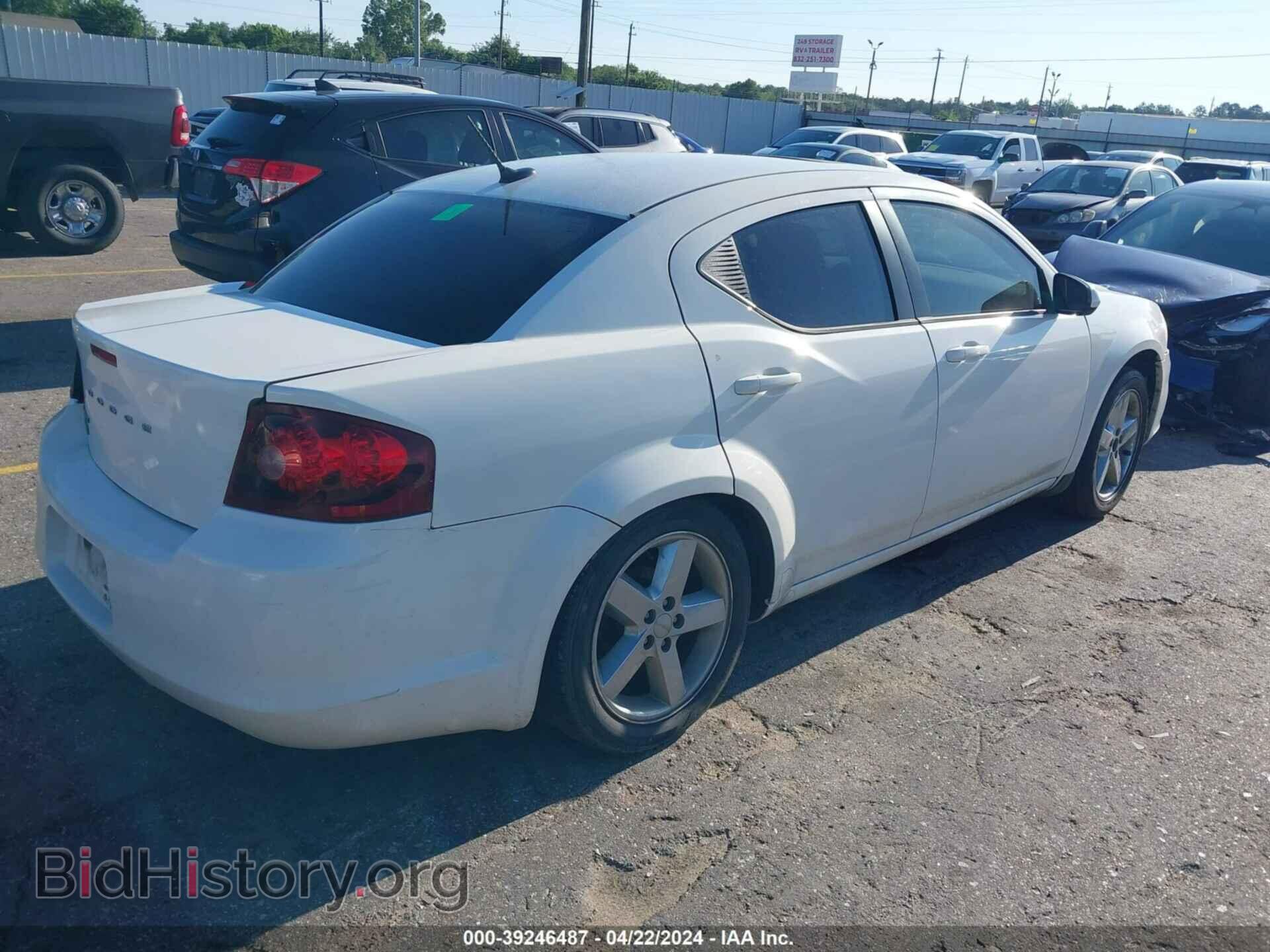 2011 DODGE AVENGER - VIN: 1B3BD2FG0BN506500 - Фото 4