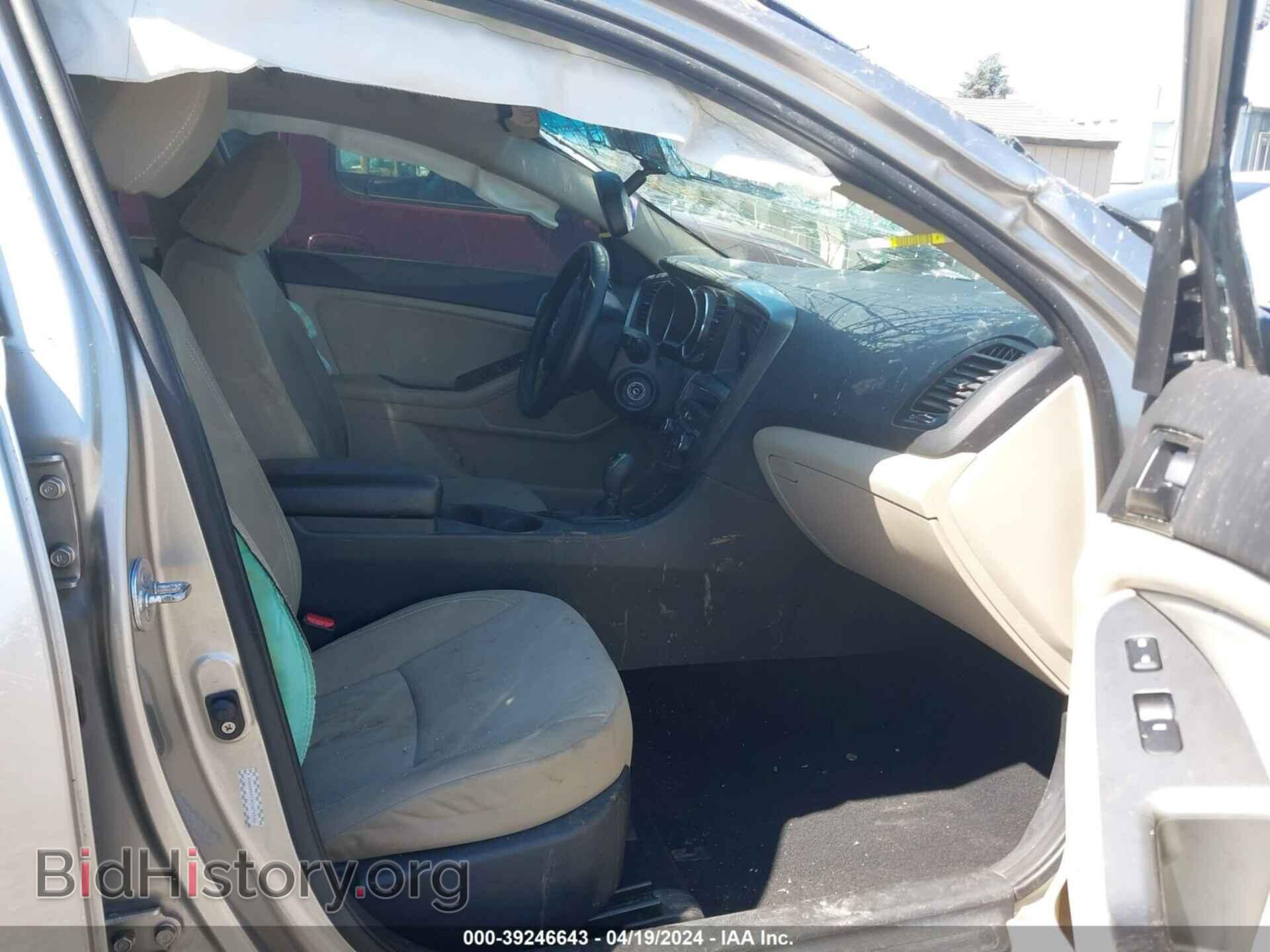 2012 KIA OPTIMA - VIN: KNAGM4A74C5276546 - Photo 5
