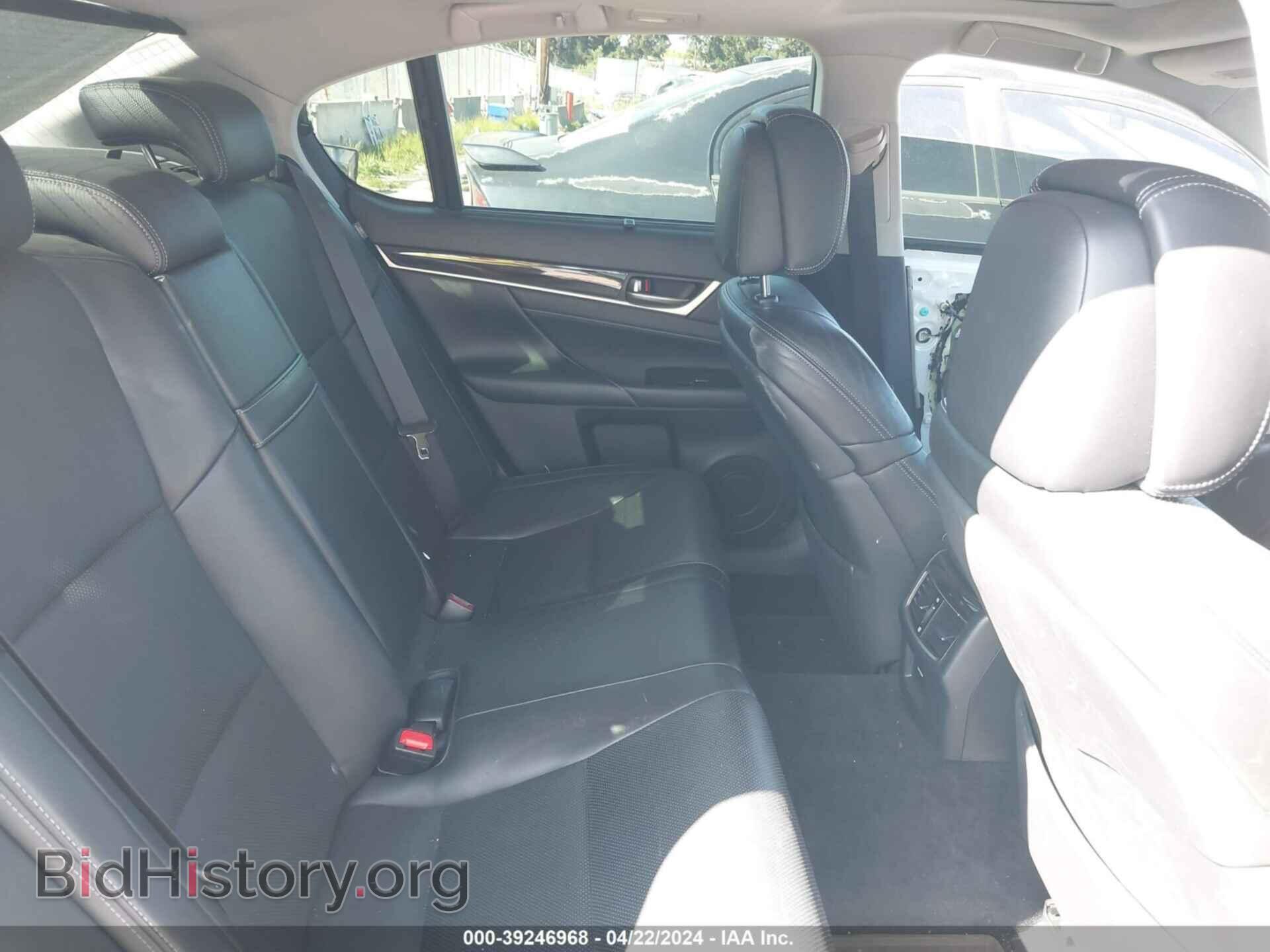 2013 LEXUS GS 350 - VIN: JTHBE1BL6D5014564 - Фото 8