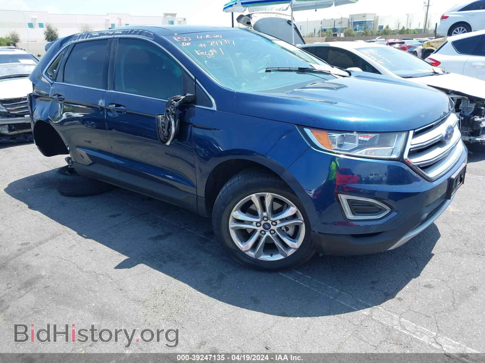 Фотография 2FMPK3J99HBB27729 - FORD EDGE 2017