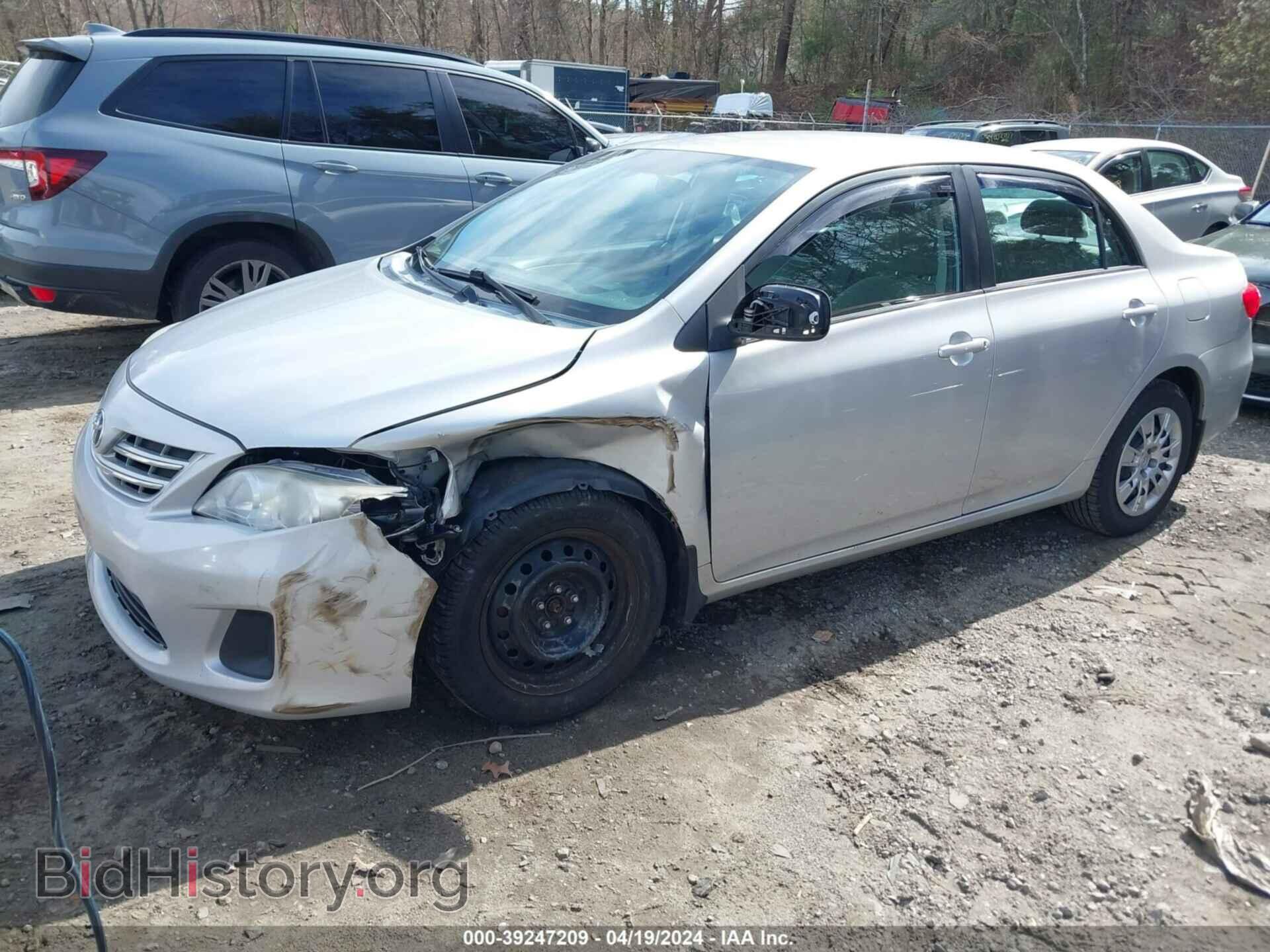 2013 TOYOTA COROLLA - VIN: 2T1BU4EE5DC110059 - Фото 2