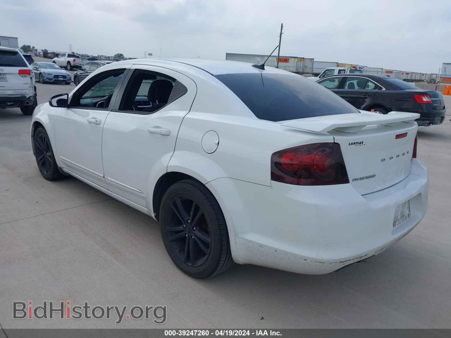 2012 DODGE AVENGER - VIN: 1C3CDZEG8CN269564 - Photo 3