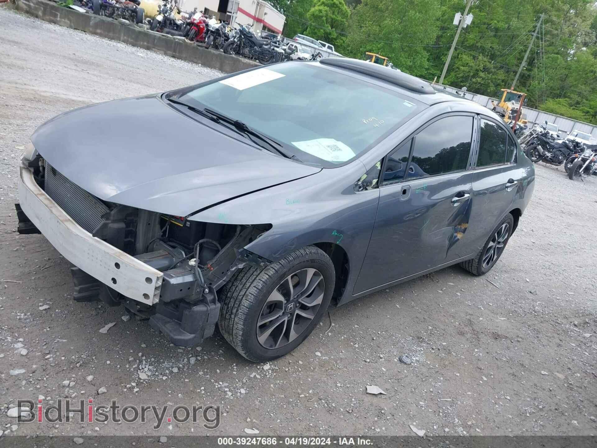 2013 HONDA CIVIC - VIN: 19XFB2F82DE016095 - Photo 2