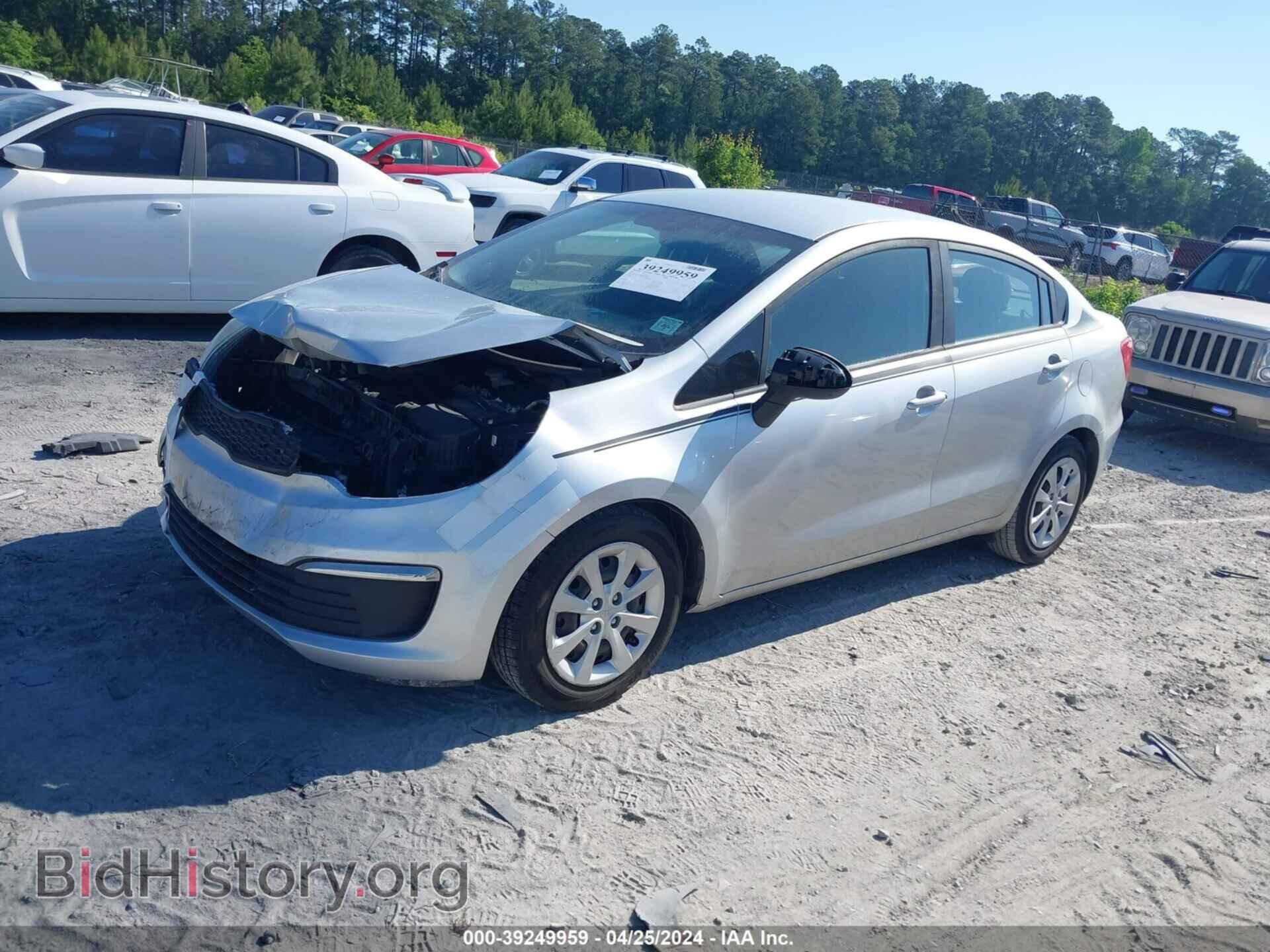 2017 KIA RIO - VIN: KNADM4A36H6027554 - Фото 2