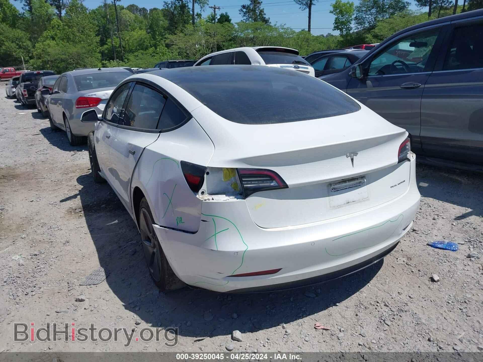 2022 TESLA MODEL 3 - VIN: 5YJ3E1EB5NF180681 - Фото 3