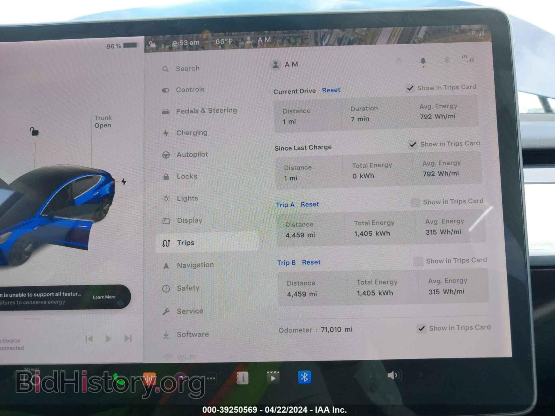 2018 TESLA MODEL 3 - VIN: 5YJ3E1EB5JF130454 - Фото 7