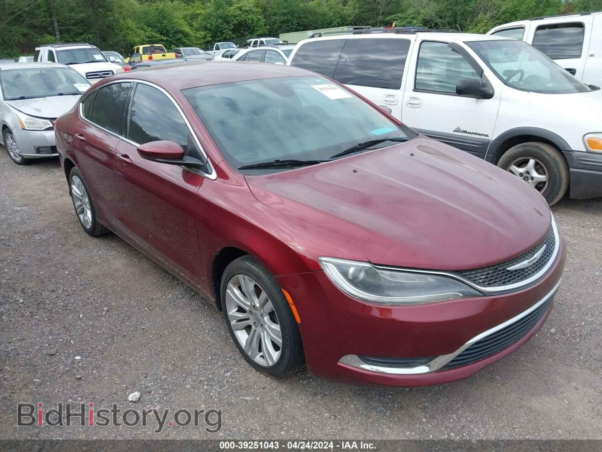 Фотография 1C3CCCAB3FN560083 - CHRYSLER 200 2015