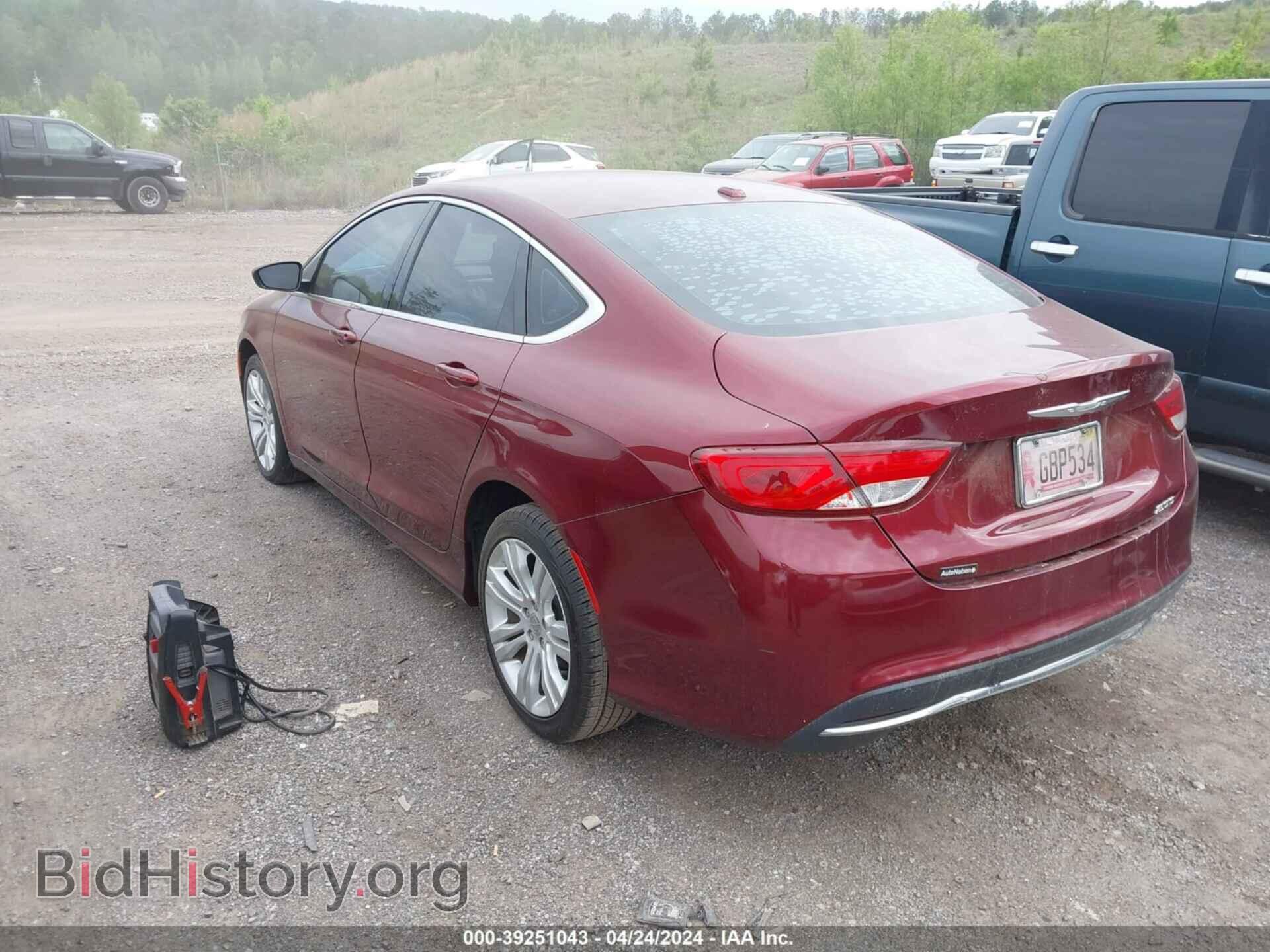 2015 CHRYSLER 200 - VIN: 1C3CCCAB3FN560083 - Фото 3