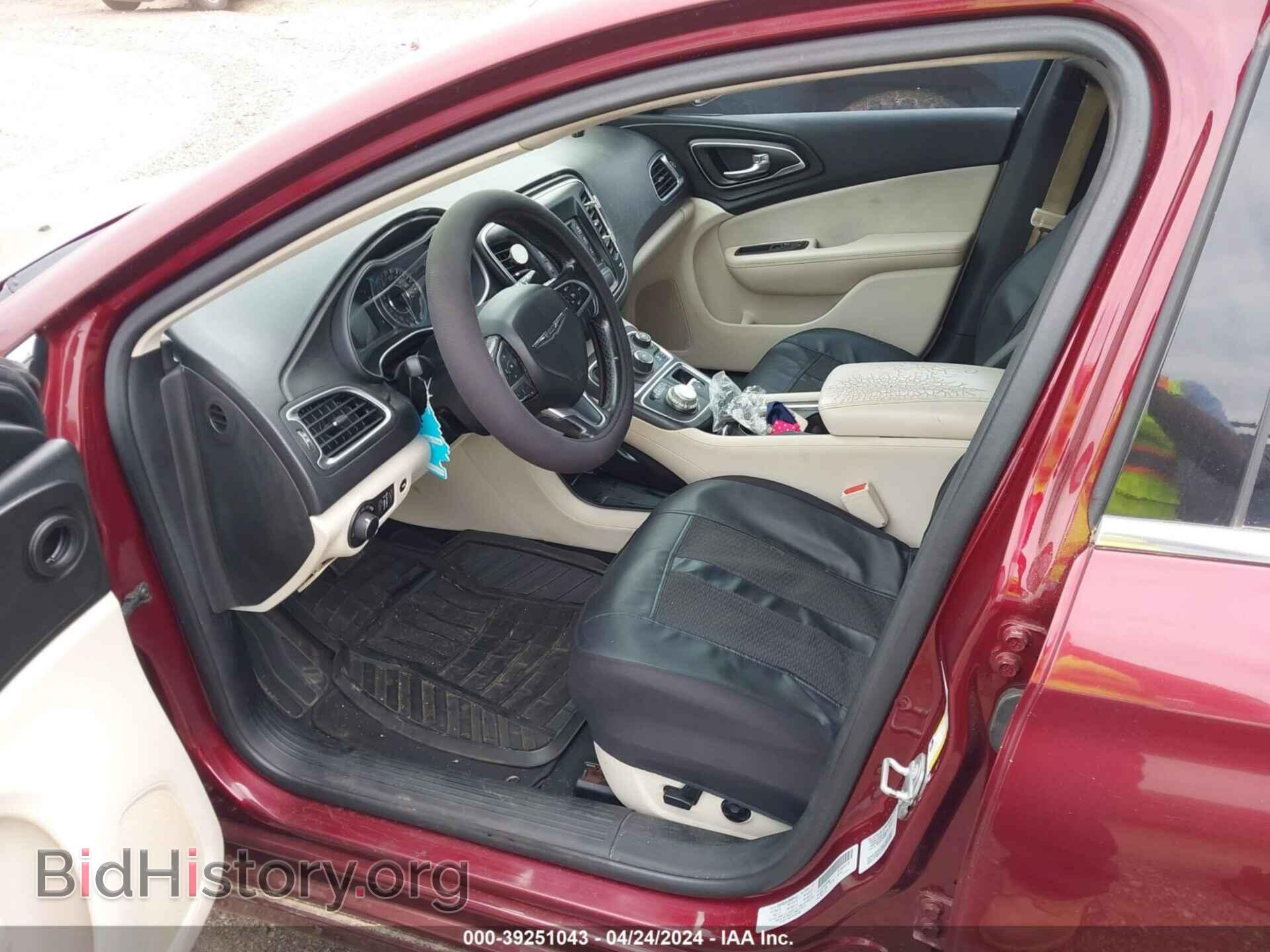 2015 CHRYSLER 200 - VIN: 1C3CCCAB3FN560083 - Фото 10