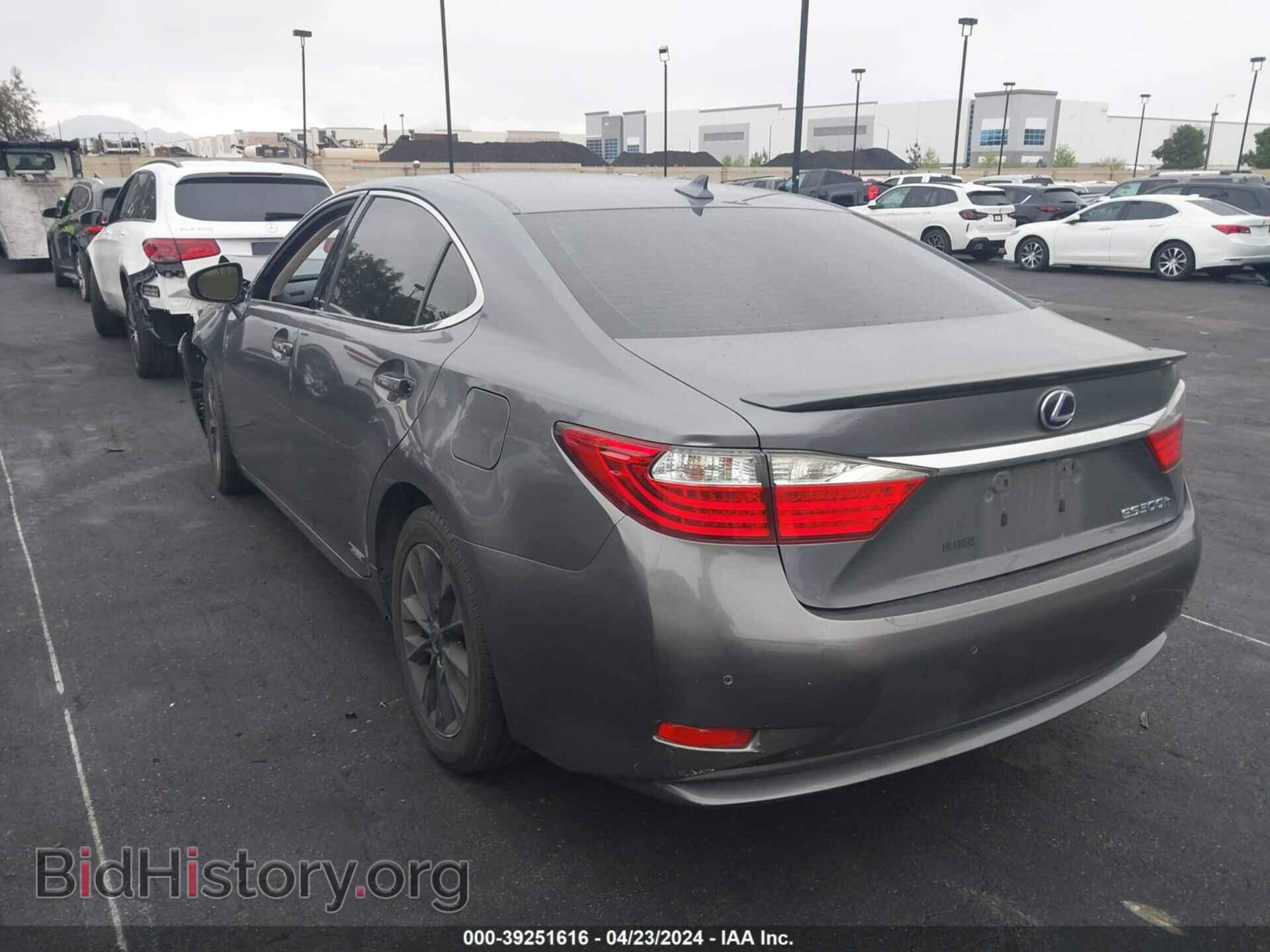 2013 LEXUS ES 300H - VIN: JTHBW1GG3D2021725 - Фото 3