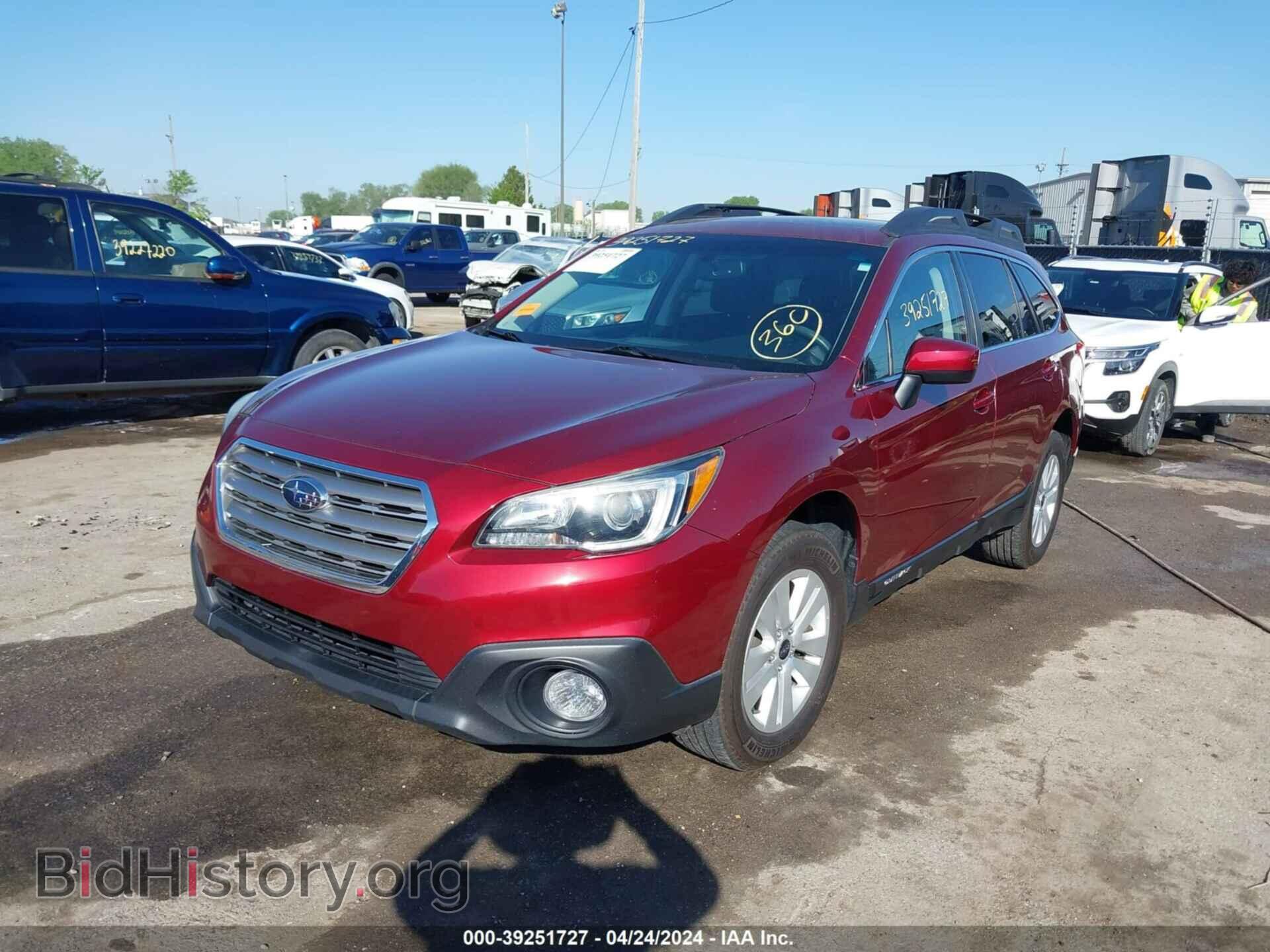 2017 SUBARU OUTBACK - VIN: 4S4BSADC2H3250715 - Фото 2