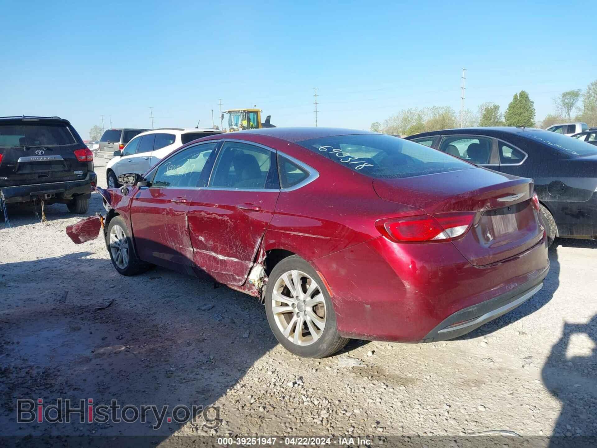 2015 CHRYSLER 200 - VIN: 1C3CCCAB7FN690318 - Фото 3
