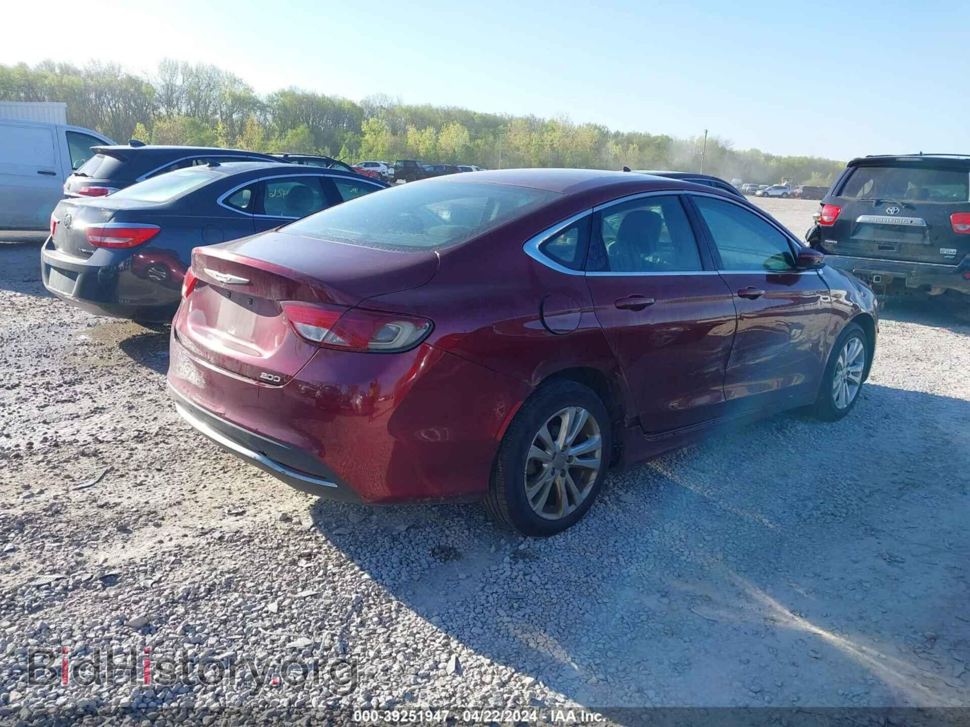 2015 CHRYSLER 200 - VIN: 1C3CCCAB7FN690318 - Фото 4