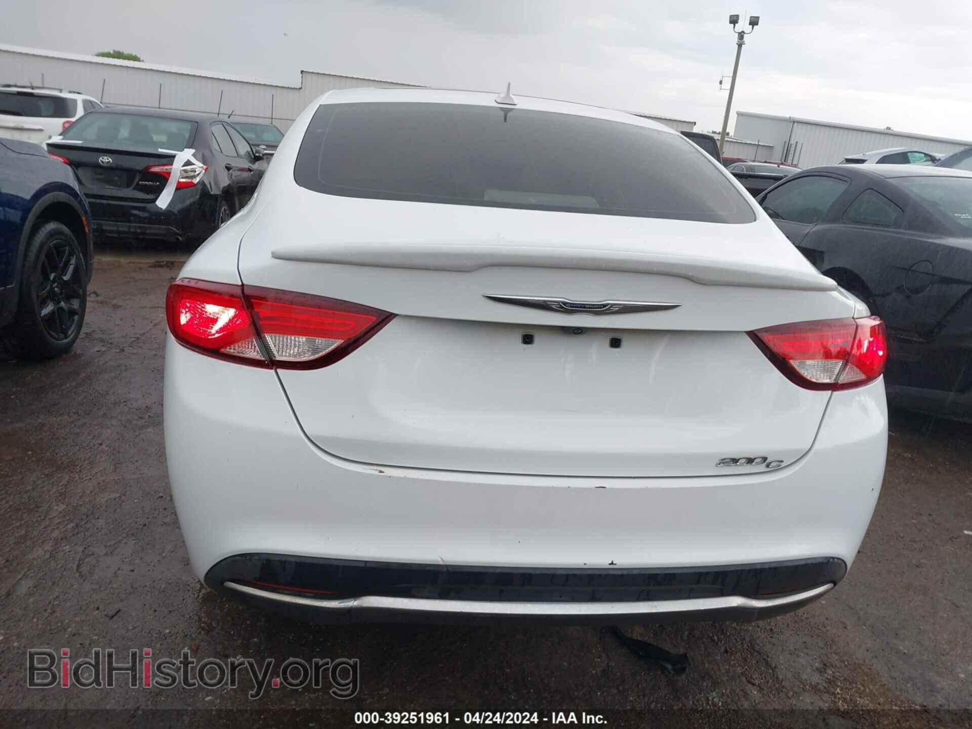 2016 CHRYSLER 200 - VIN: 1C3CCCCB8GN119287 - Фото 16