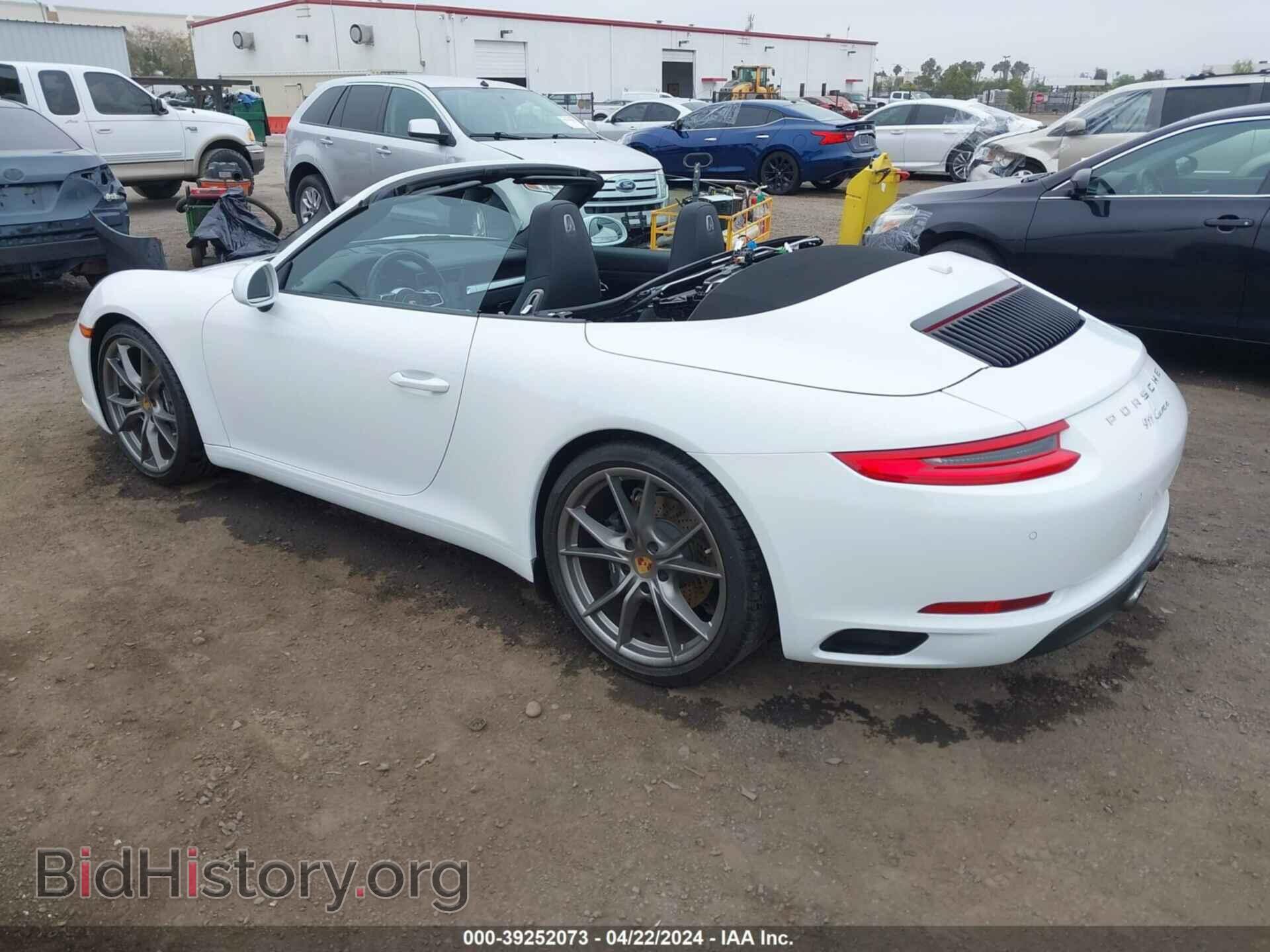 2017 PORSCHE 911 - VIN: WP0CA2A90HS141167 - Фото 3