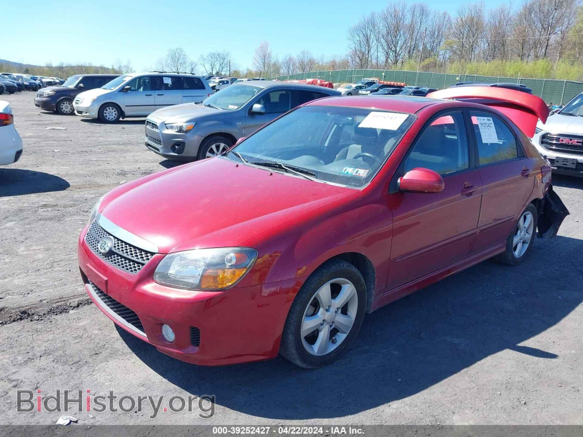 2009 KIA SPECTRA - VIN: KNAFE222095027315 - Фото 2