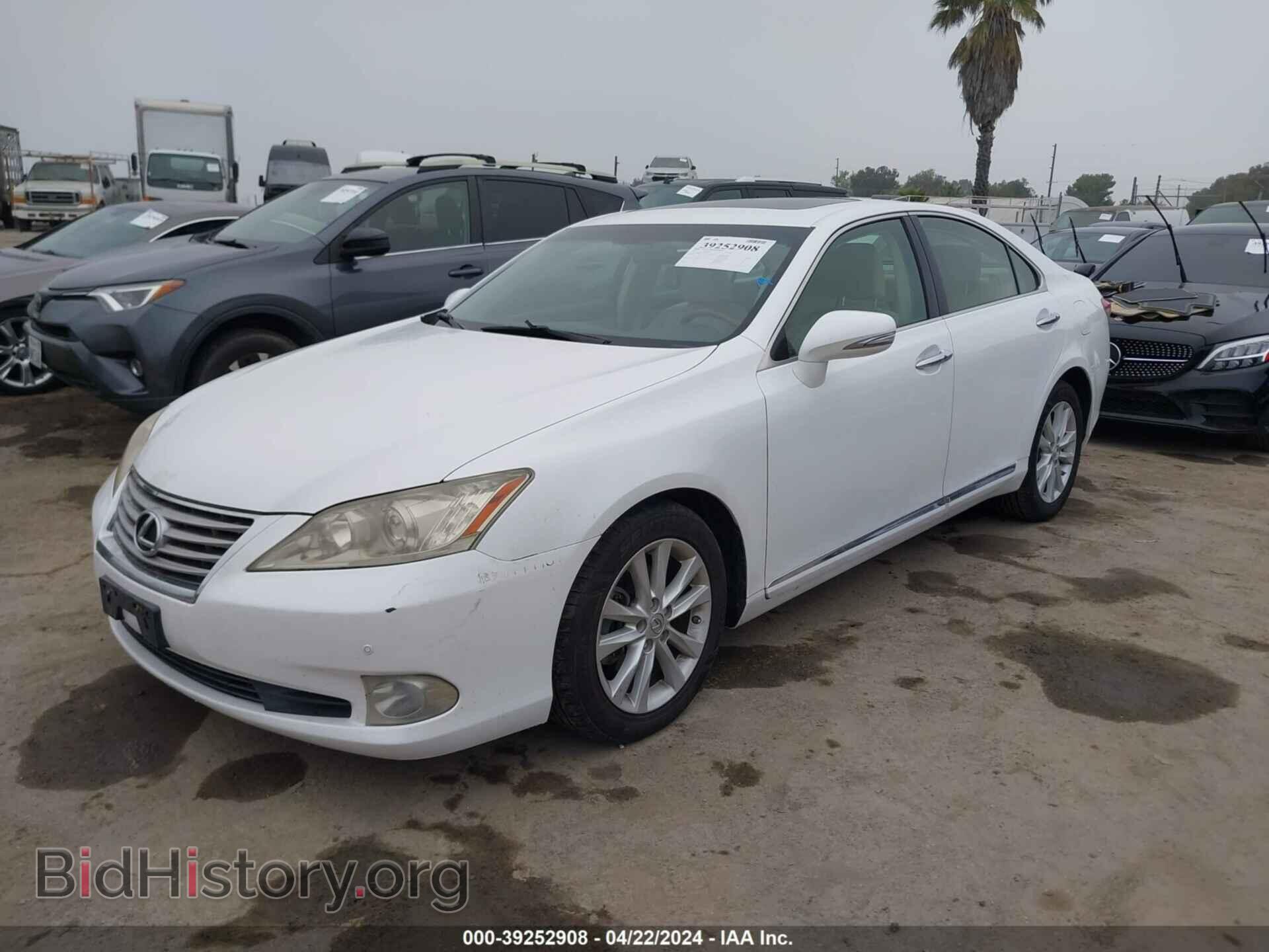 2012 LEXUS ES 350 - VIN: JTHBK1EG7C2475747 - Фото 2