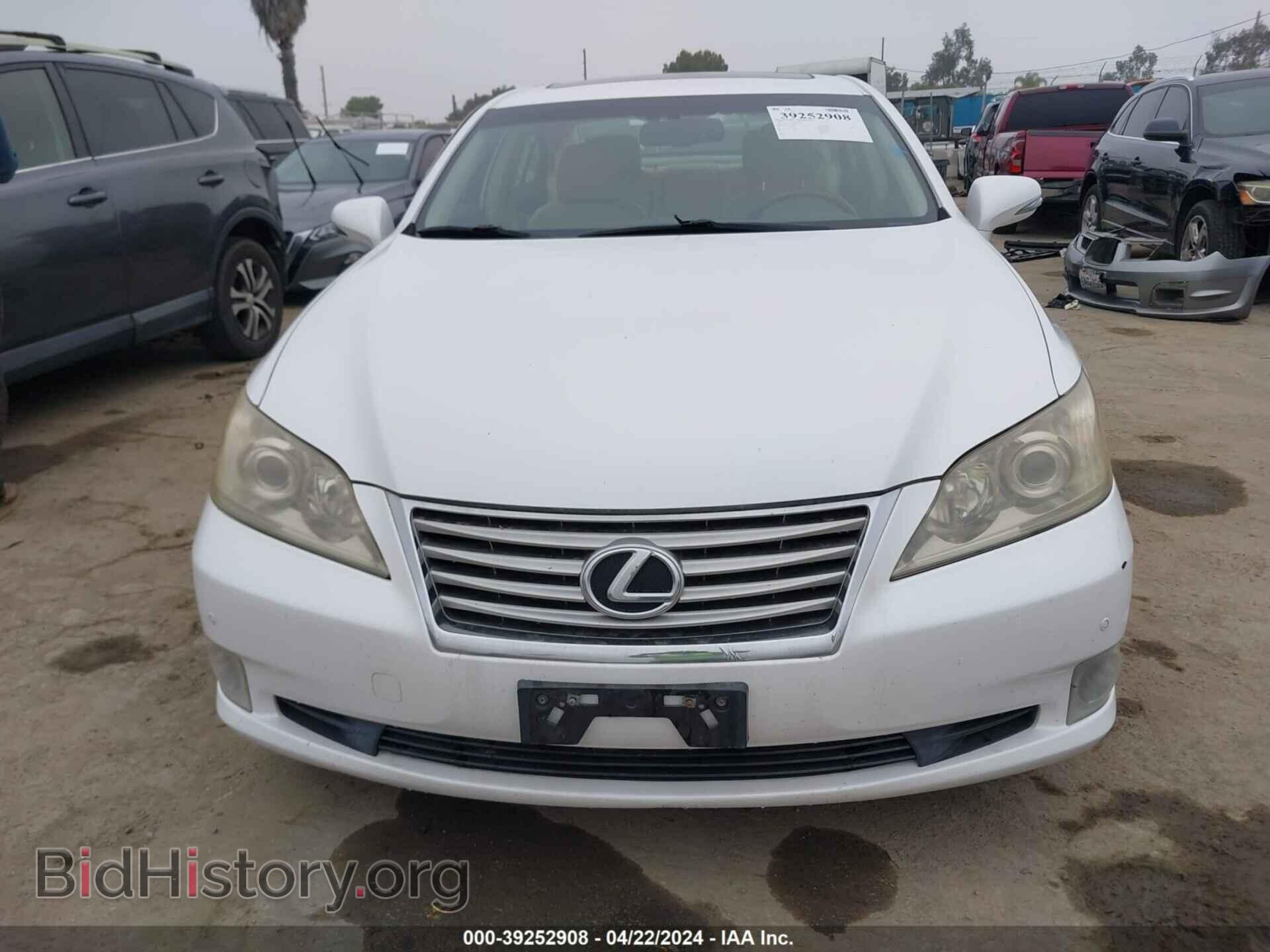 2012 LEXUS ES 350 - VIN: JTHBK1EG7C2475747 - Фото 12