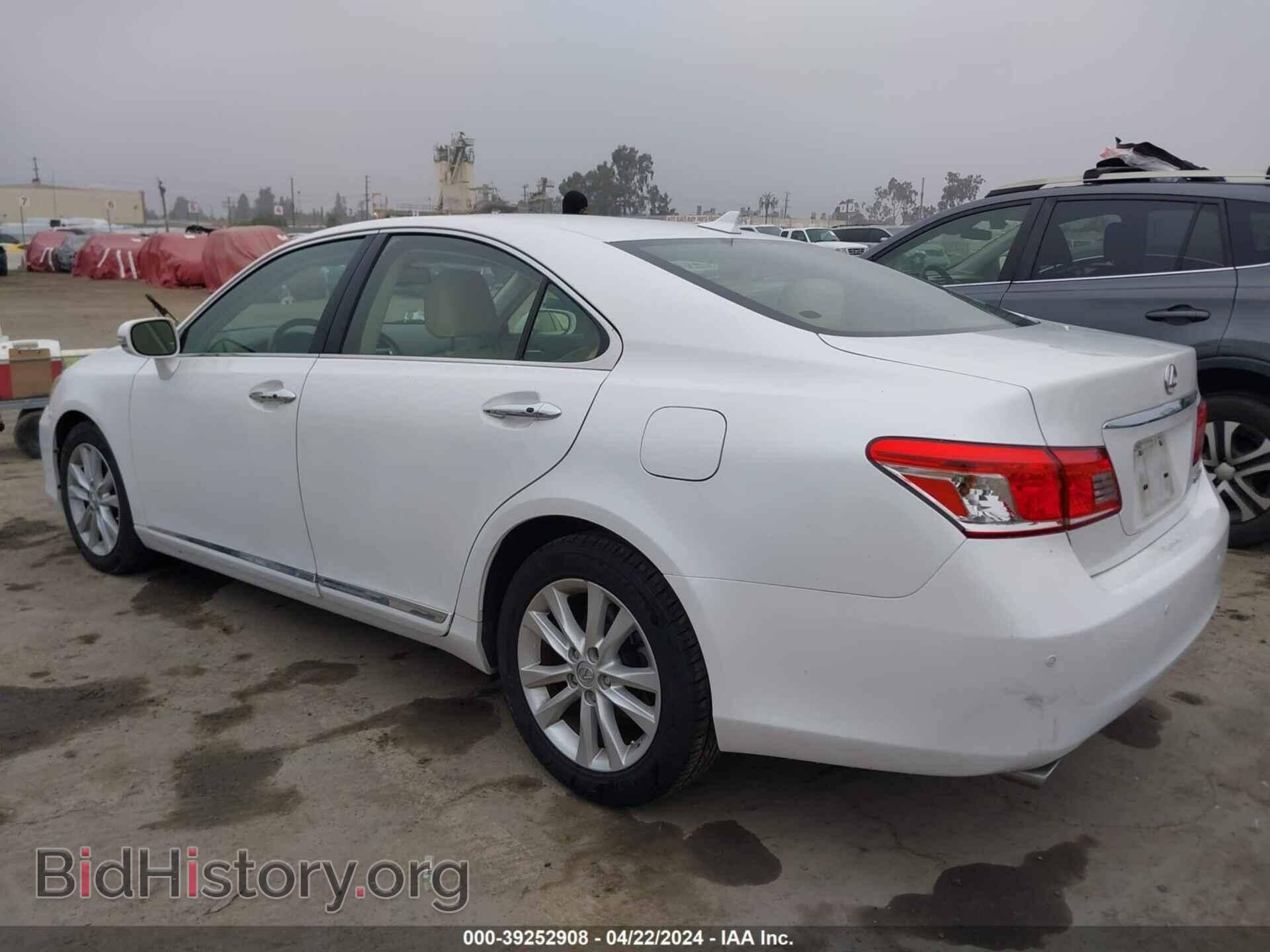 2012 LEXUS ES 350 - VIN: JTHBK1EG7C2475747 - Фото 3
