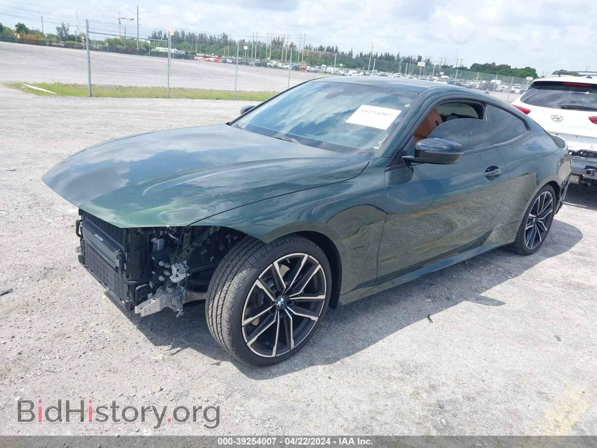 2022 BMW 430I - VIN: WBA53AP01NCH96420 - Фото 2