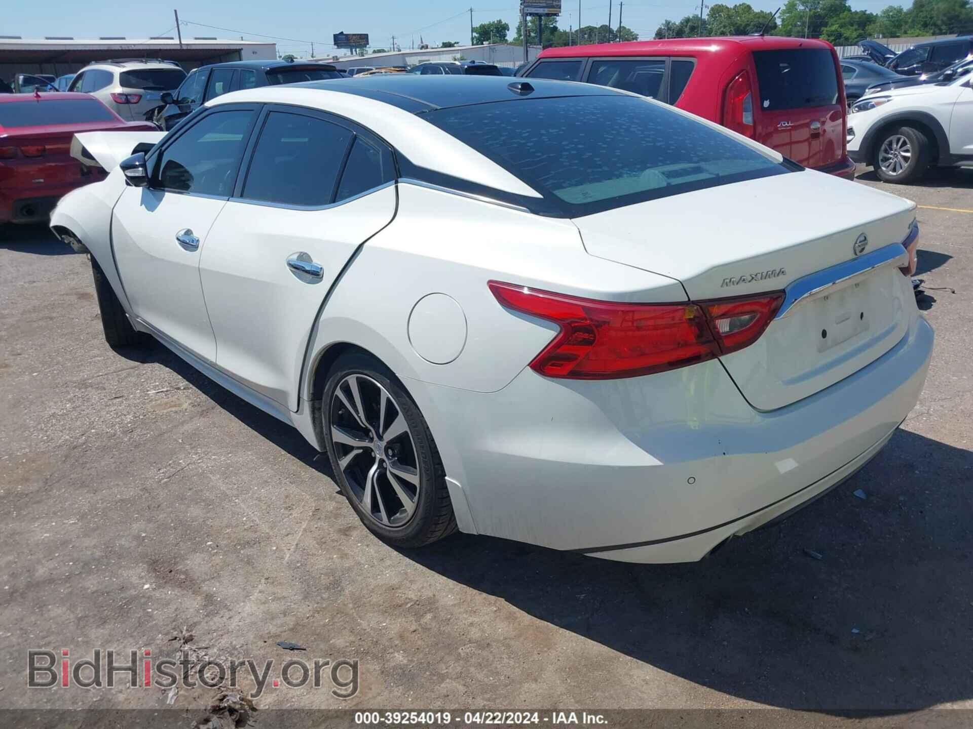 2018 NISSAN MAXIMA - VIN: 1N4AA6AP9JC368103 - Фото 3