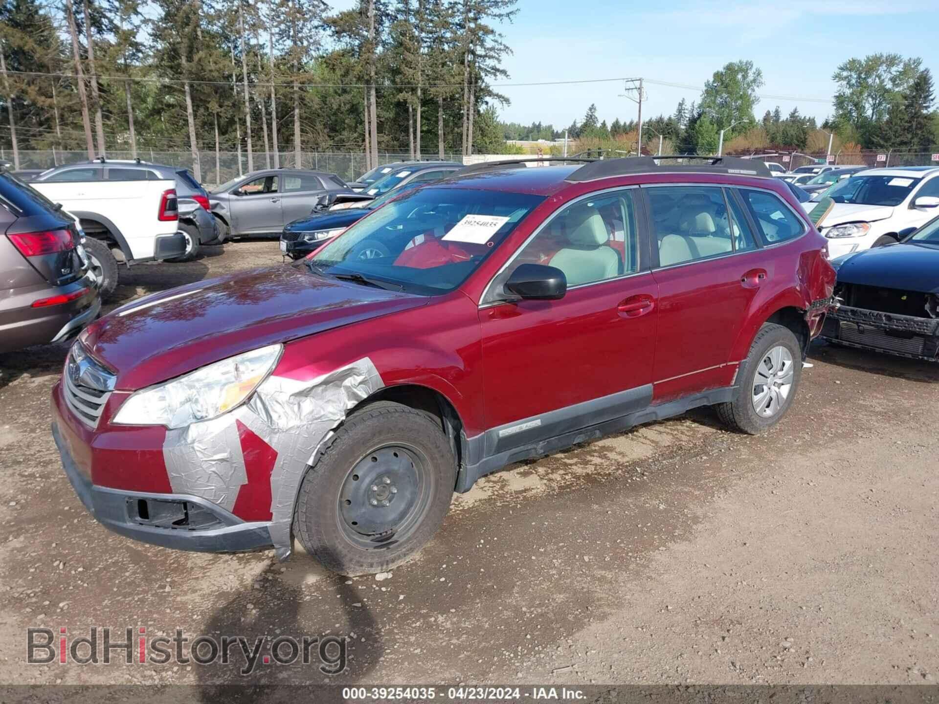 2011 SUBARU OUTBACK - VIN: 4S4BRCAC0B1364615 - Фото 2
