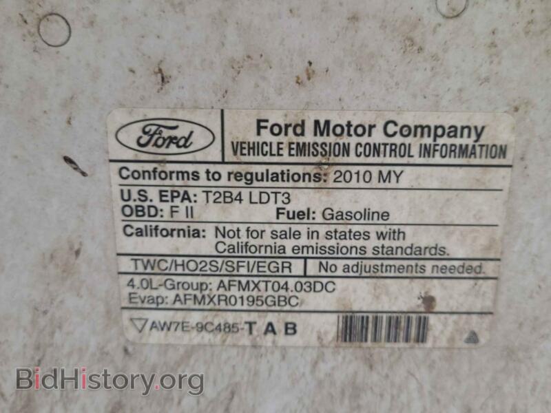 2010 Ford EXPLORER (VIN 1FMEU7DE9AUA48627) — photo 14 of 38