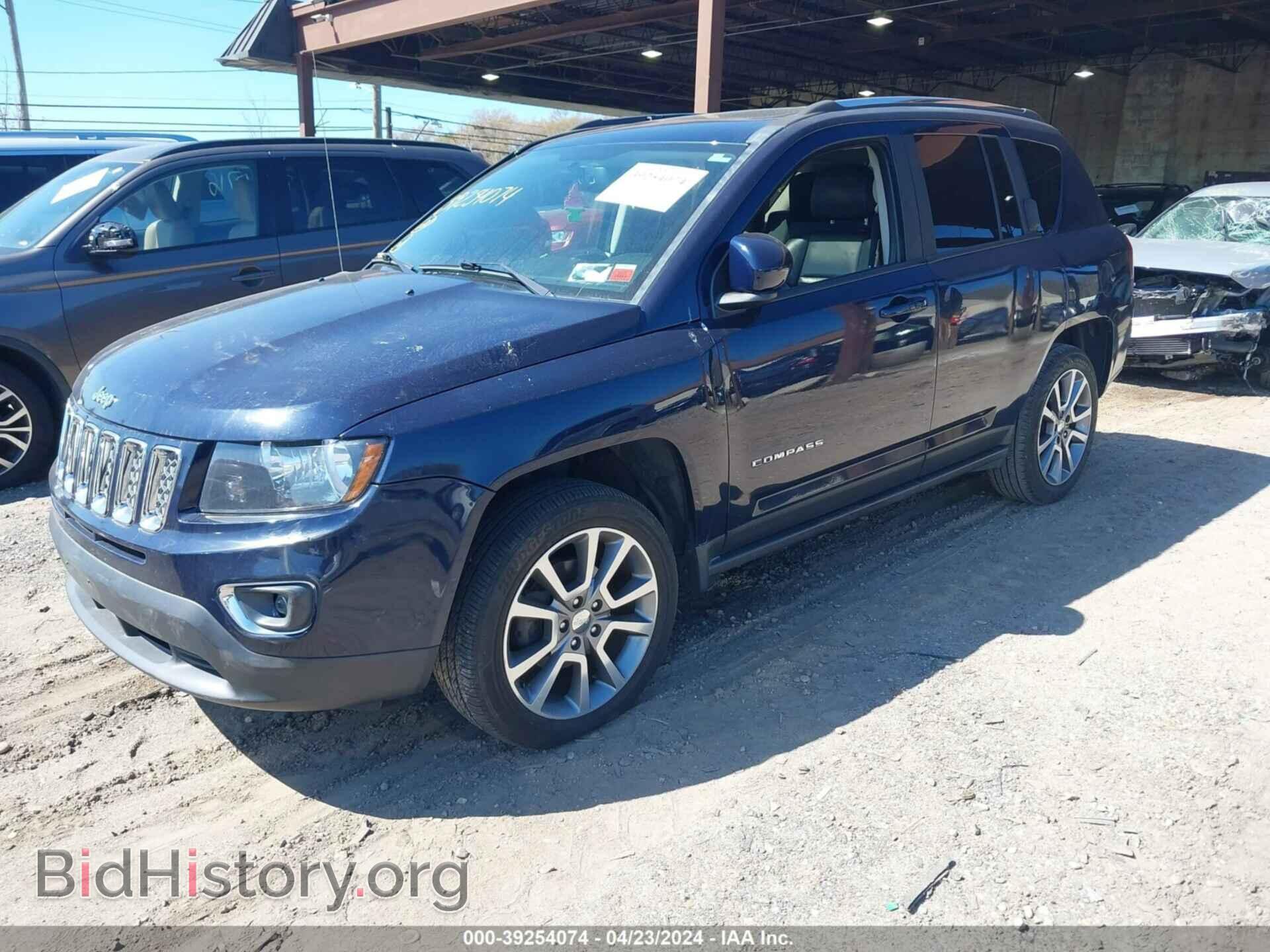 2016 JEEP COMPASS - VIN: 1C4NJDEB3GD585406 - Фото 2