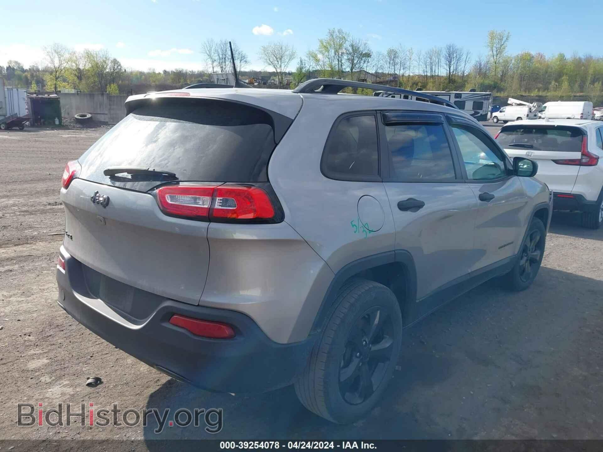 2016 JEEP CHEROKEE - VIN: 1C4PJMAB7GW314657 - Фото 4