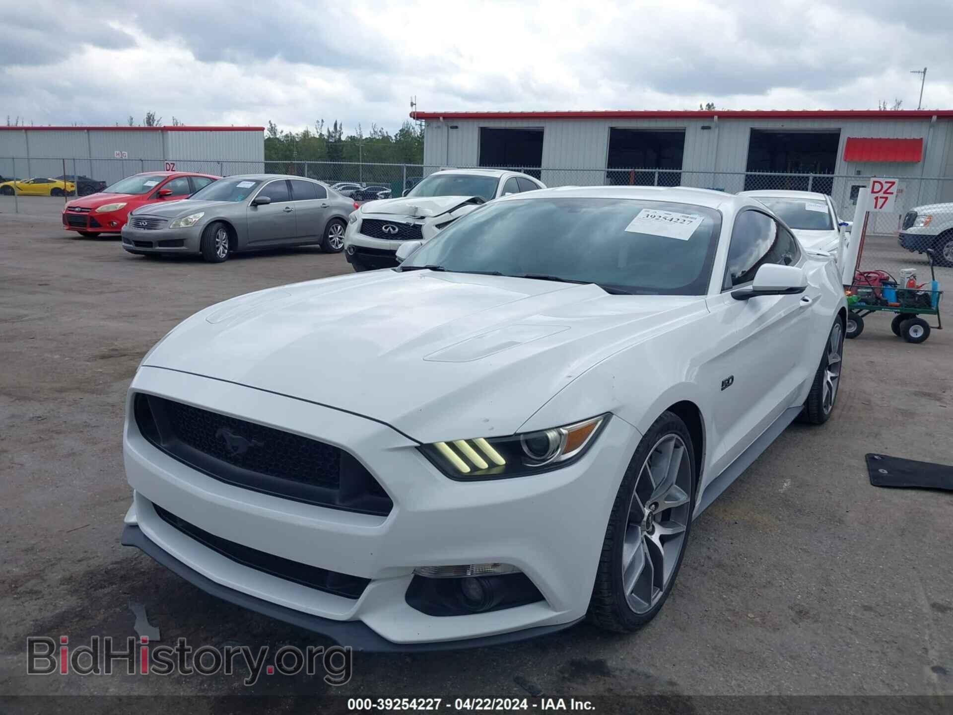 2016 FORD MUSTANG - VIN: 1FA6P8CF1G5210520 - Фото 2